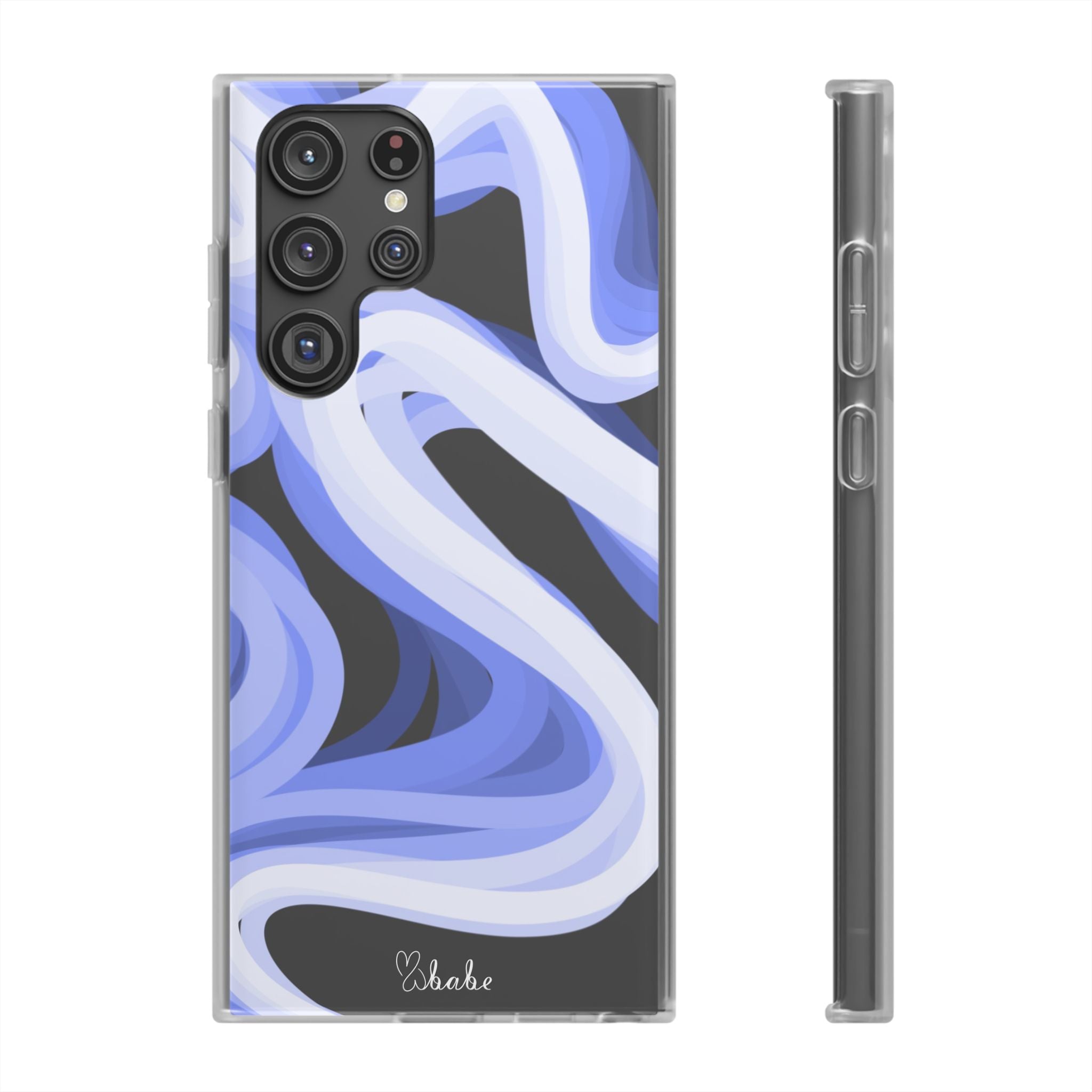 Blue Vines, Flexi Phone Case.