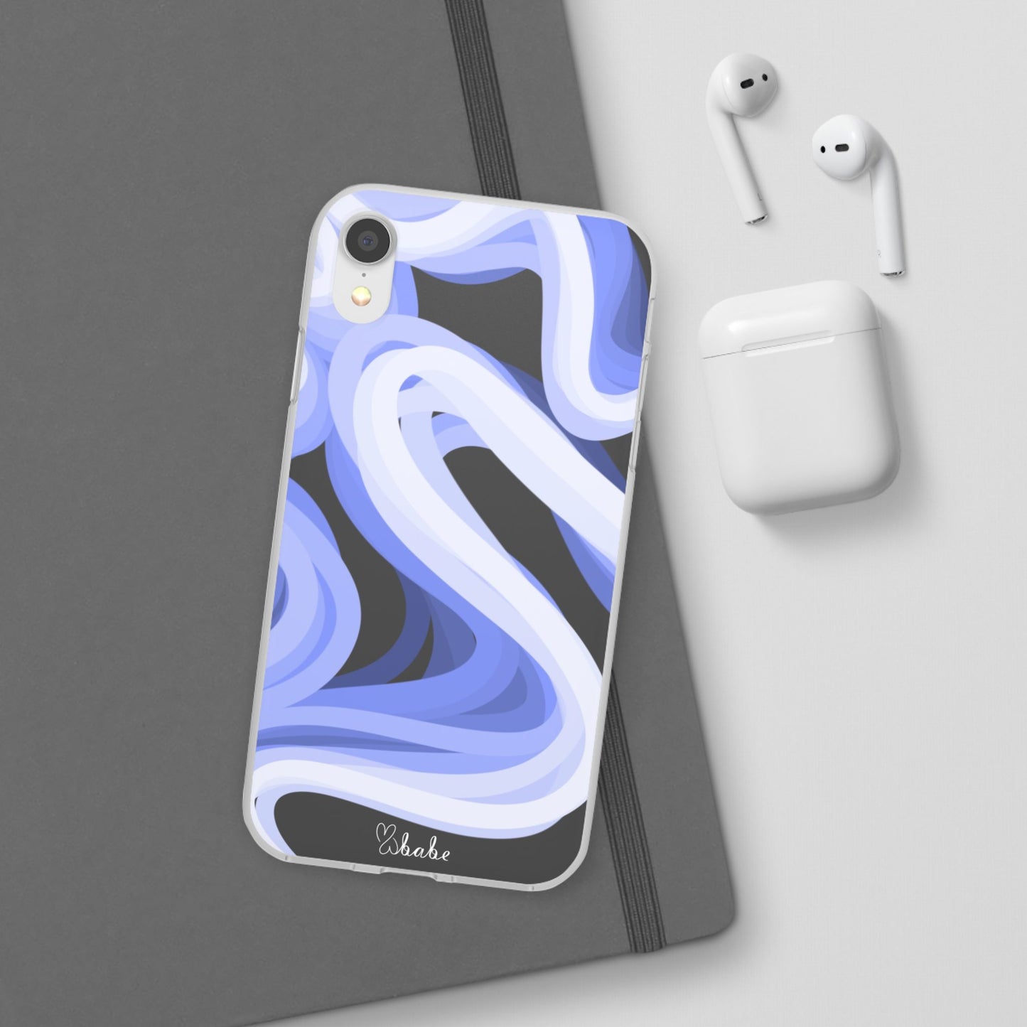 Blue Vines, Flexi Phone Case.