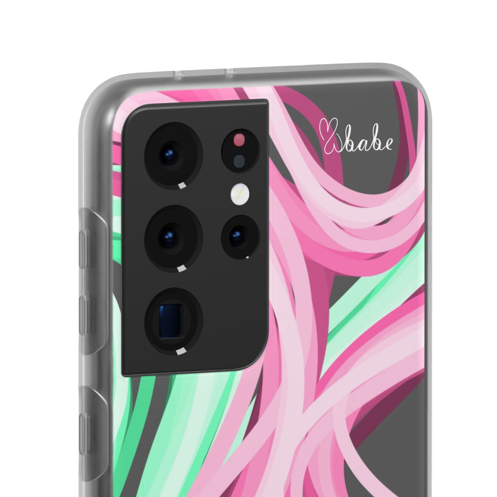 Neon Vines, Flexi Phone Case.