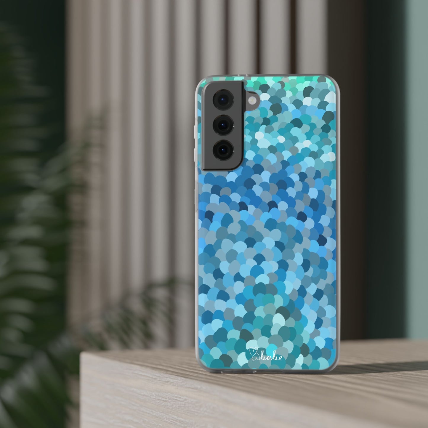Blue Bubbles, Flexi Case.