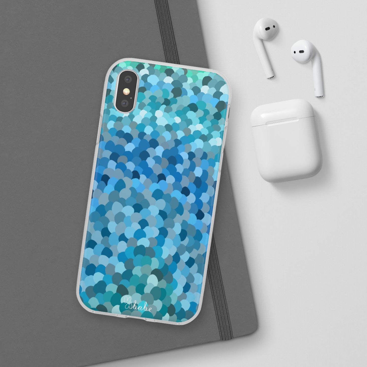 Blue Bubbles, Flexi Case.