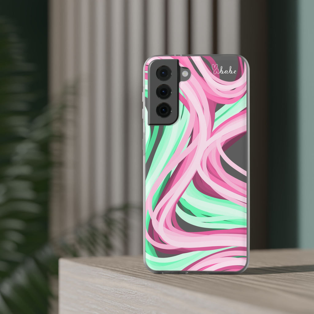 Neon Vines, Flexi Phone Case.