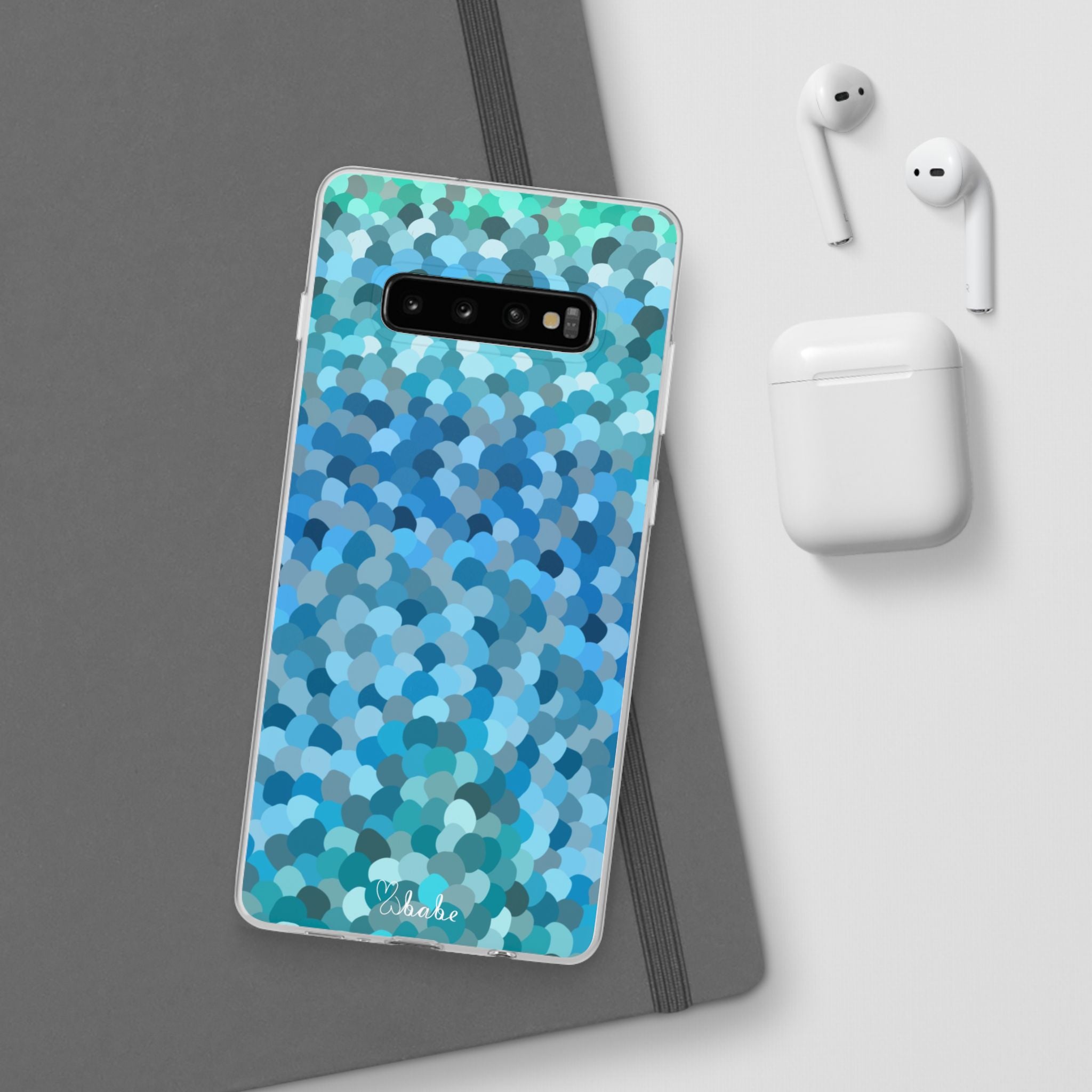 Blue Bubbles, Flexi Case.