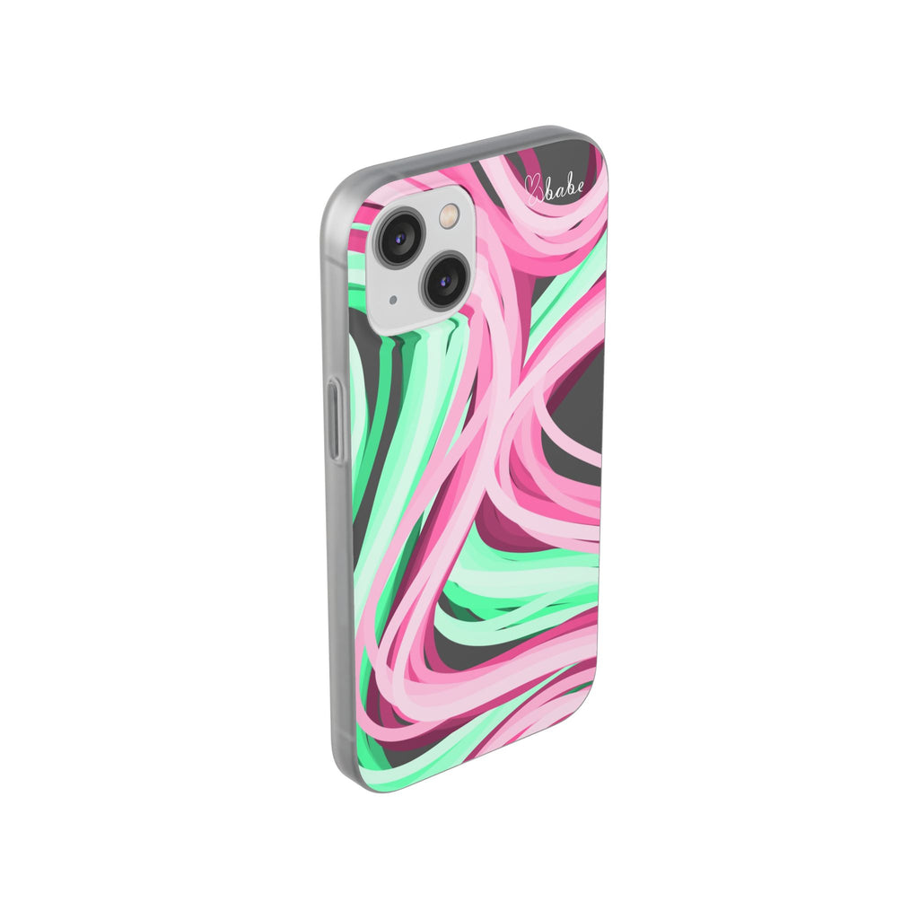 Neon Vines, Flexi Phone Case.