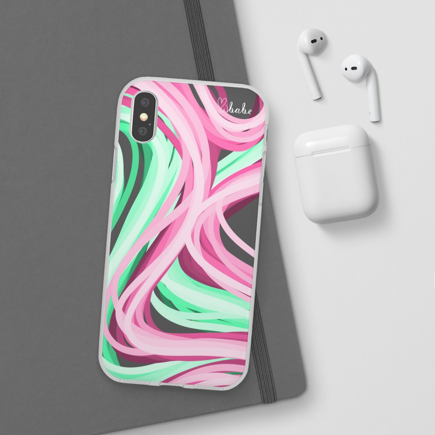 Neon Vines, Flexi Phone Case.