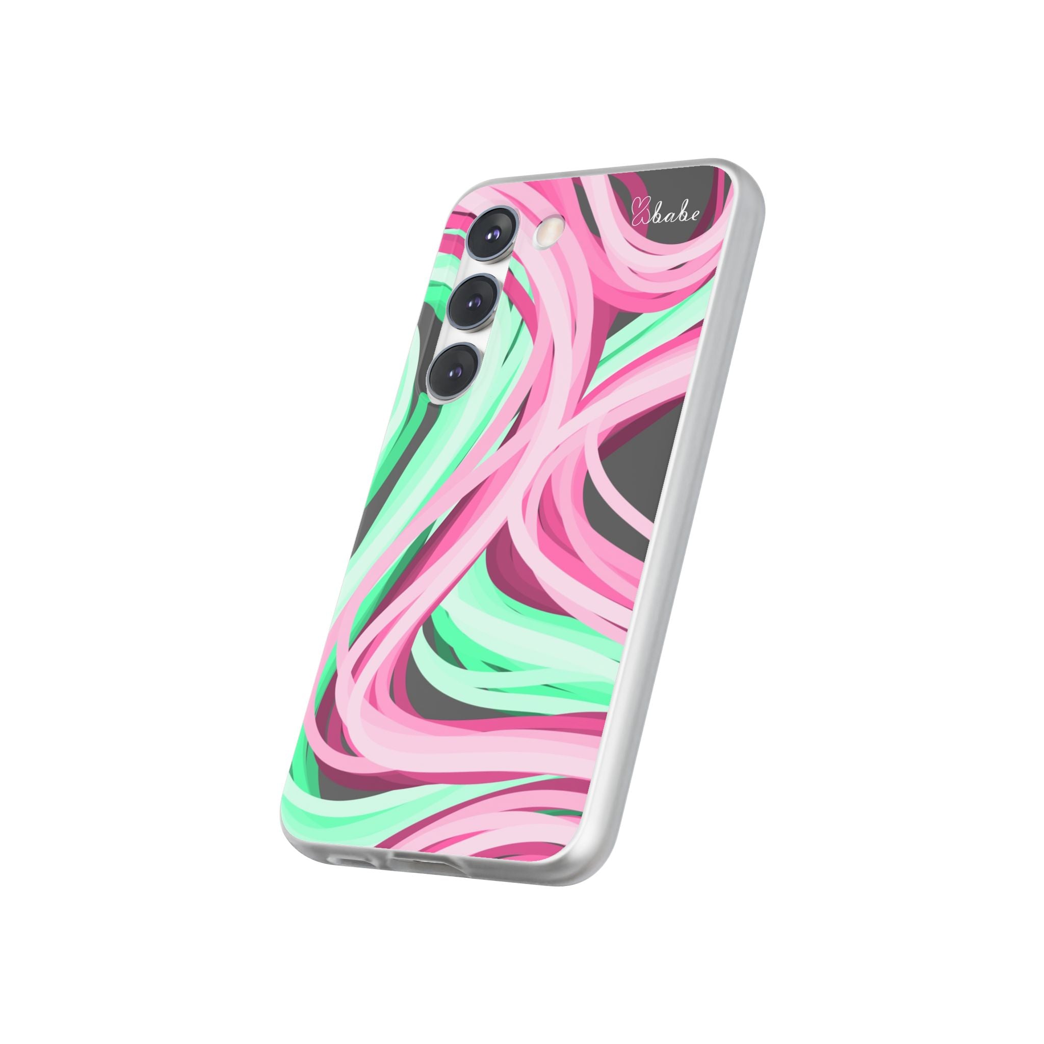 Neon Vines, Flexi Phone Case.