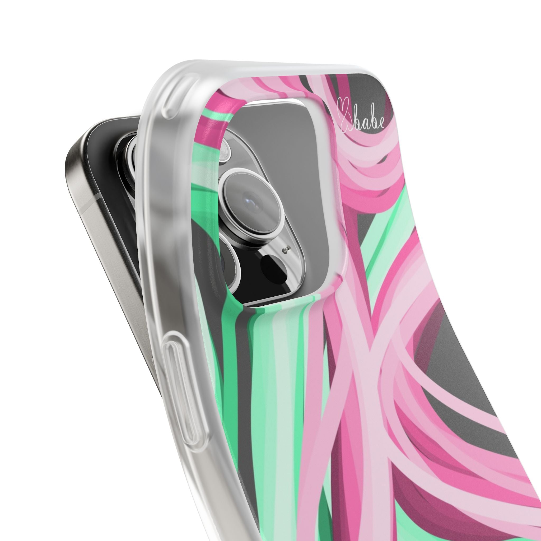Neon Vines, Flexi Phone Case.