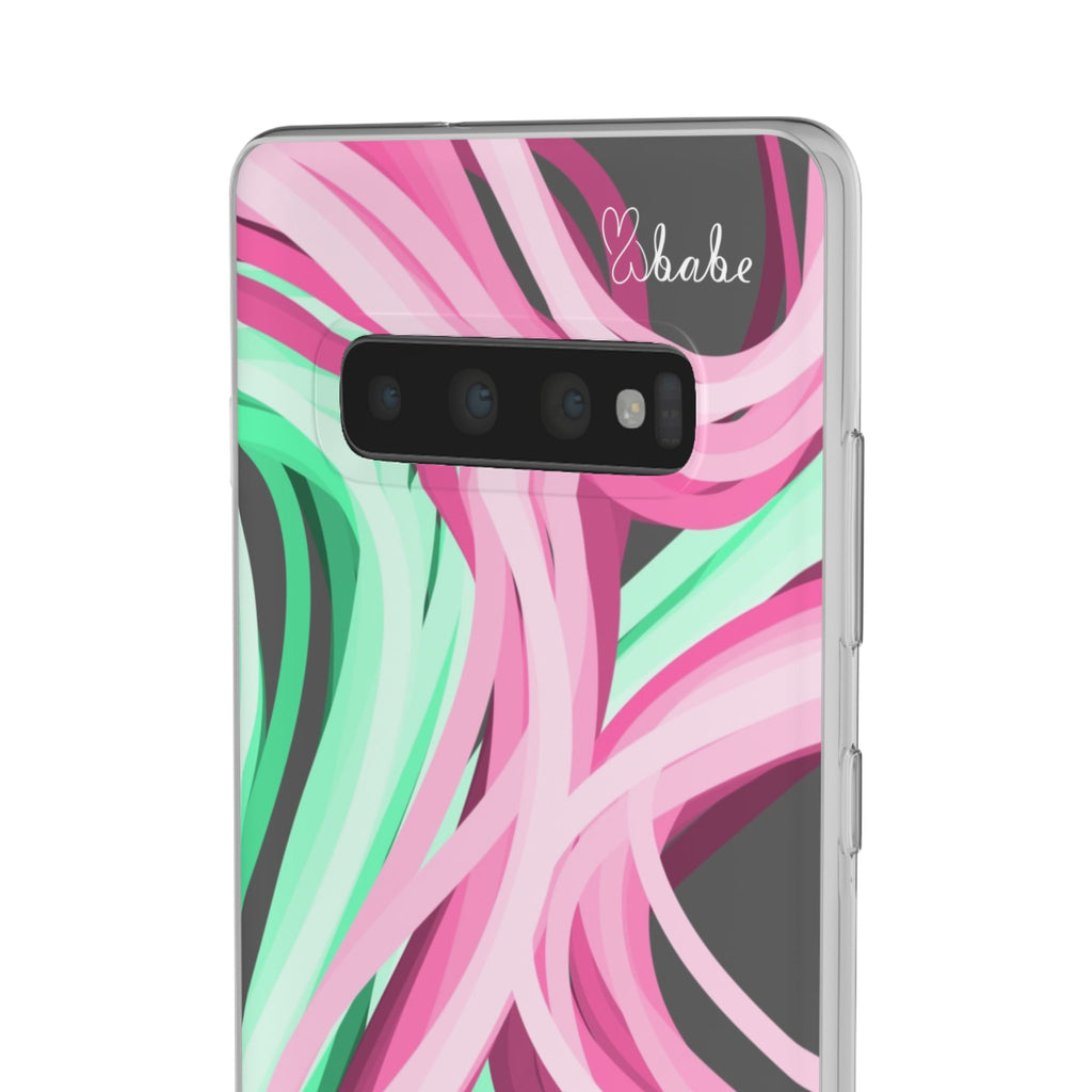 Neon Vines, Flexi Phone Case.