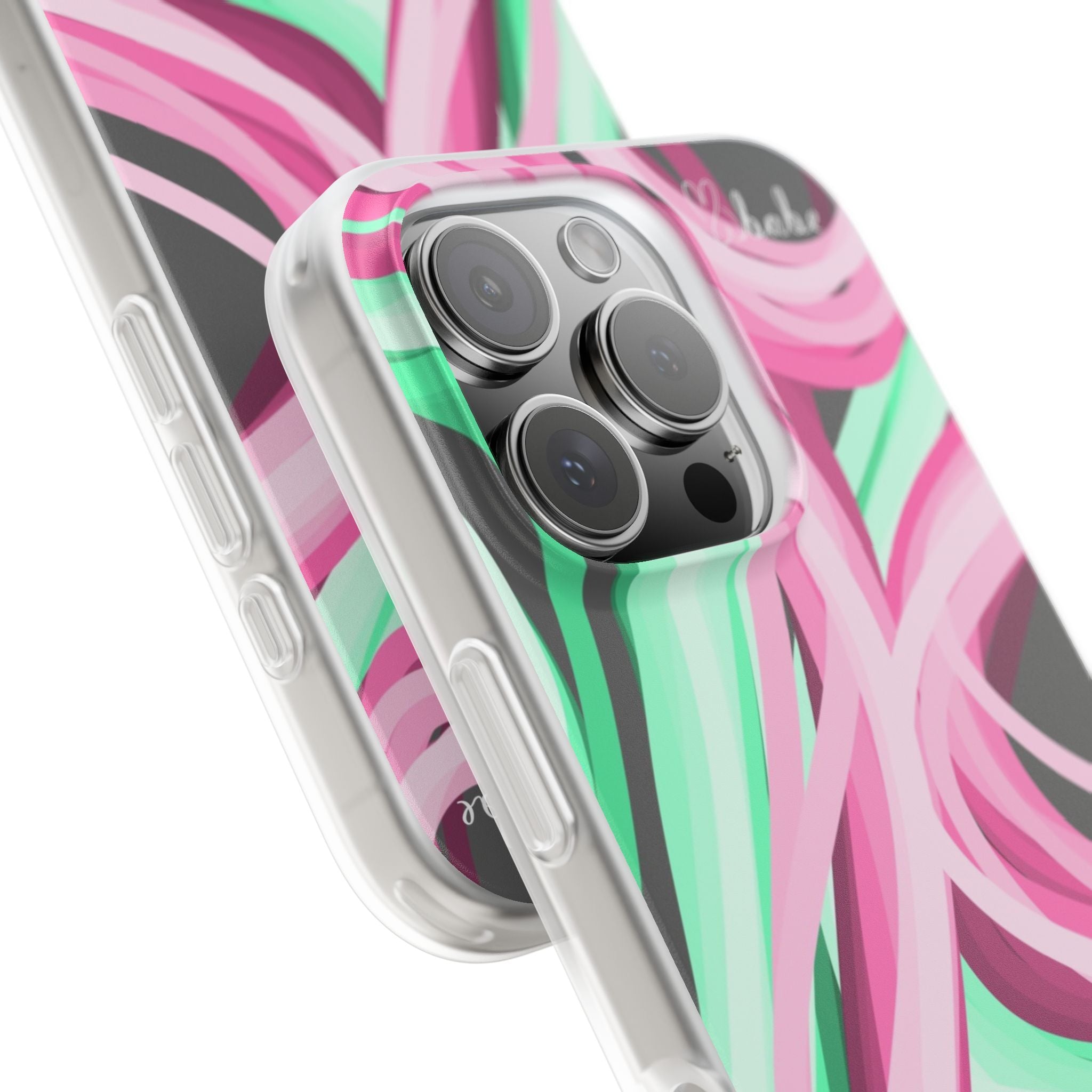Neon Vines, Flexi Phone Case.