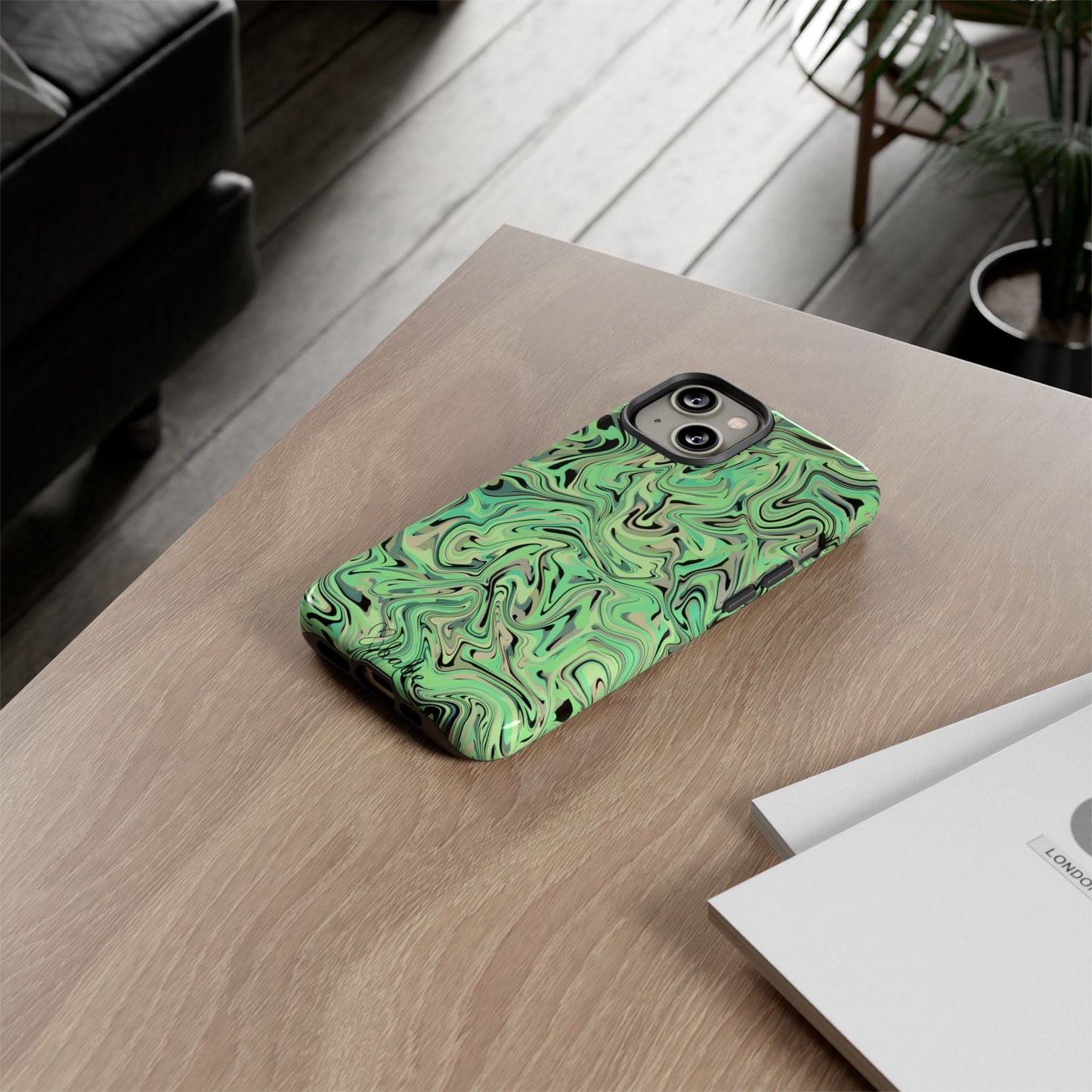 Lime Tia, Tough Phone Case.