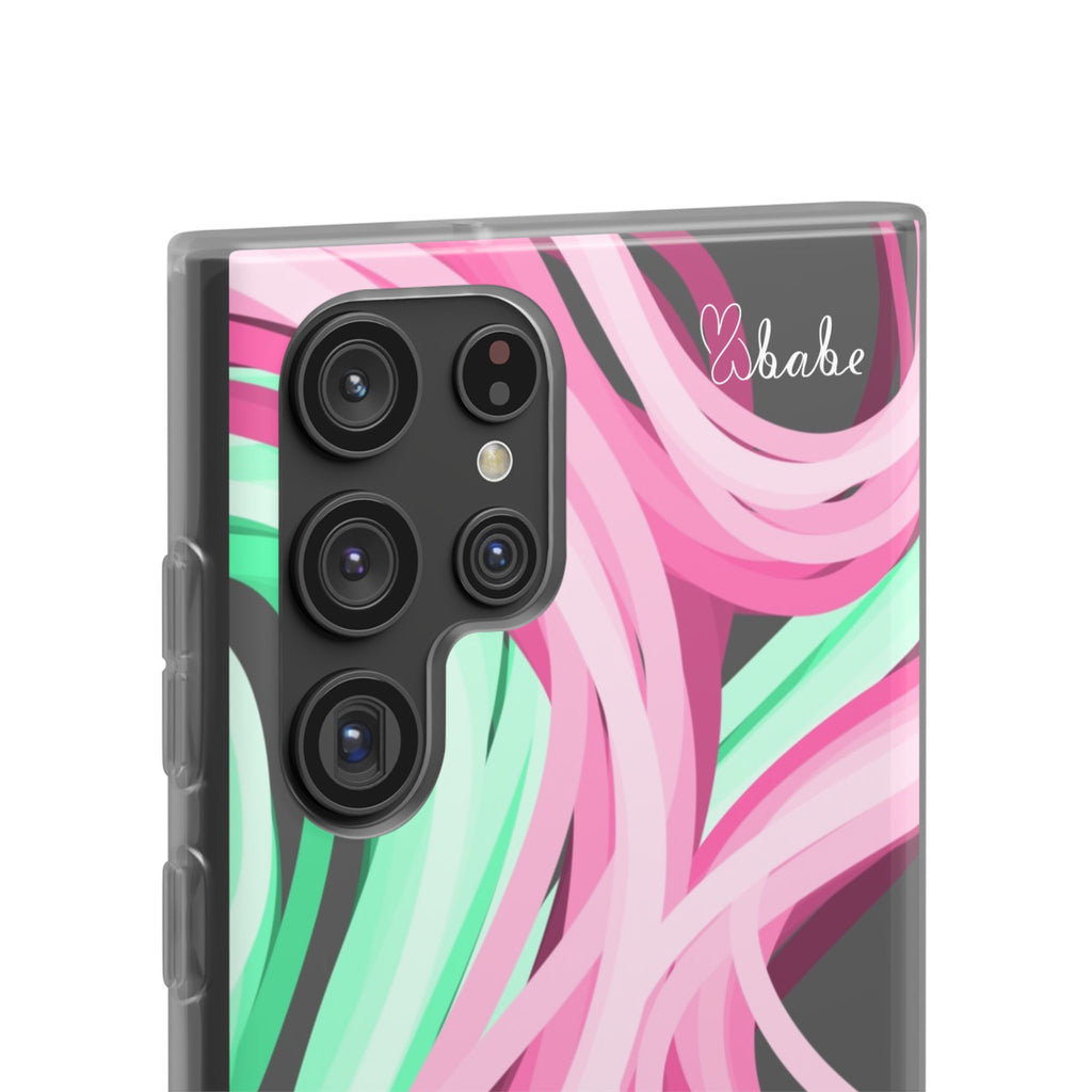 Neon Vines, Flexi Phone Case.