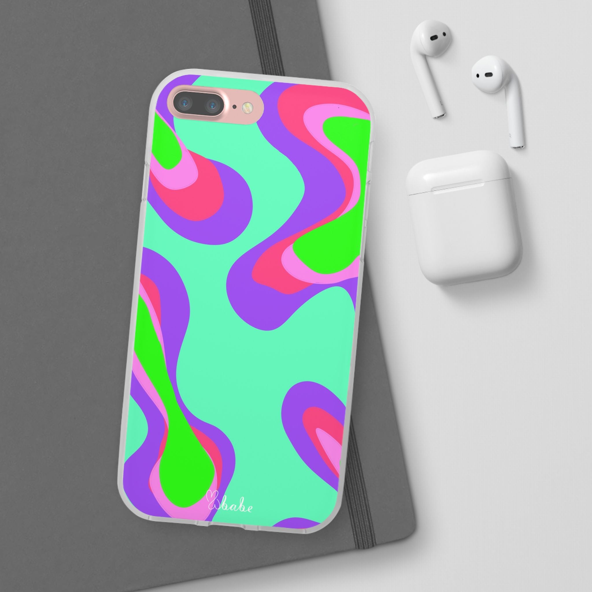 Neon Camo, Flexi Case.