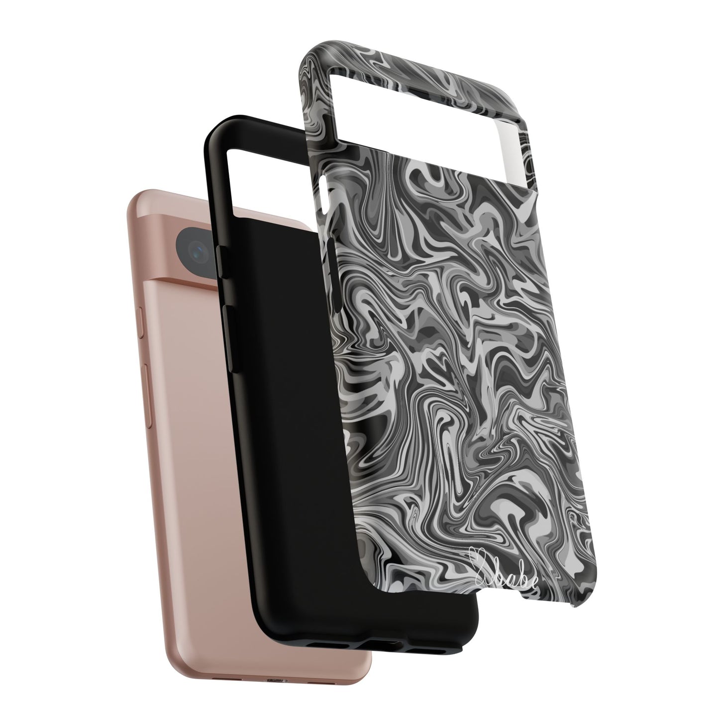 Ink Waves, Tough Phone Case.