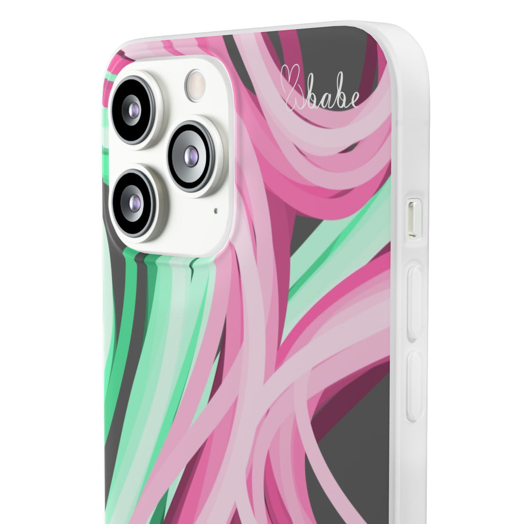 Neon Vines, Flexi Phone Case.