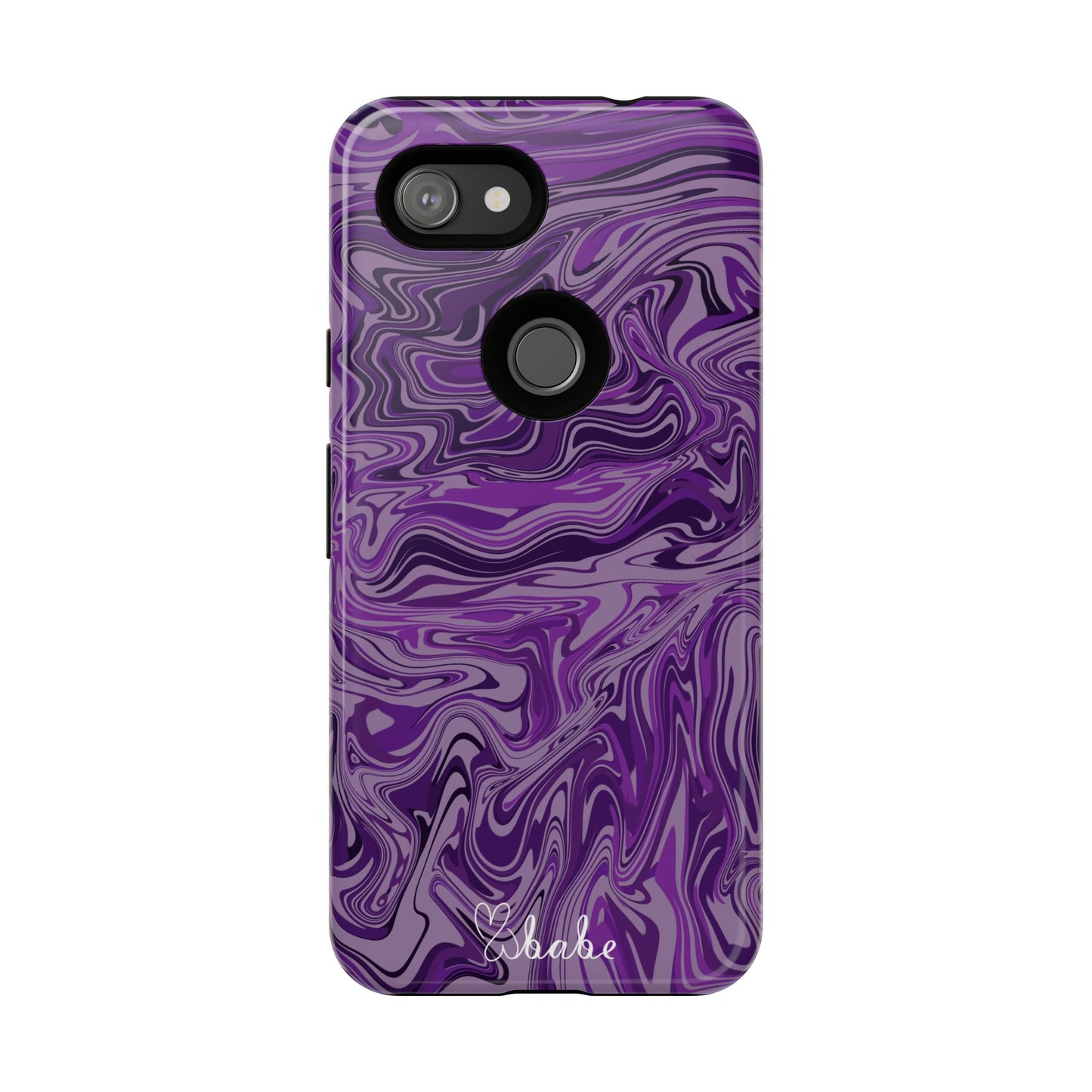 Purp Waves, Tough Phone Case.
