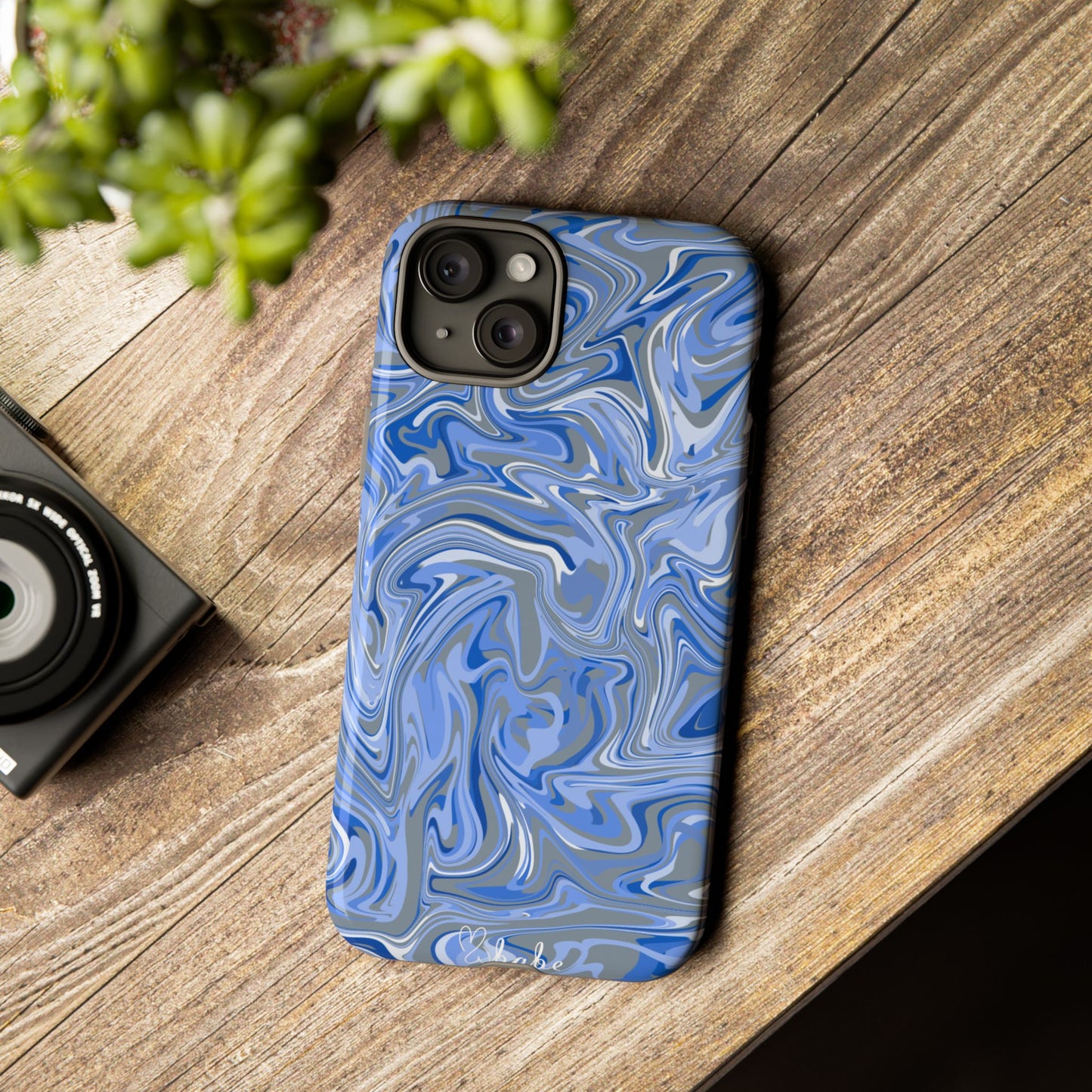 Soft Waves, Tough Phone Case.