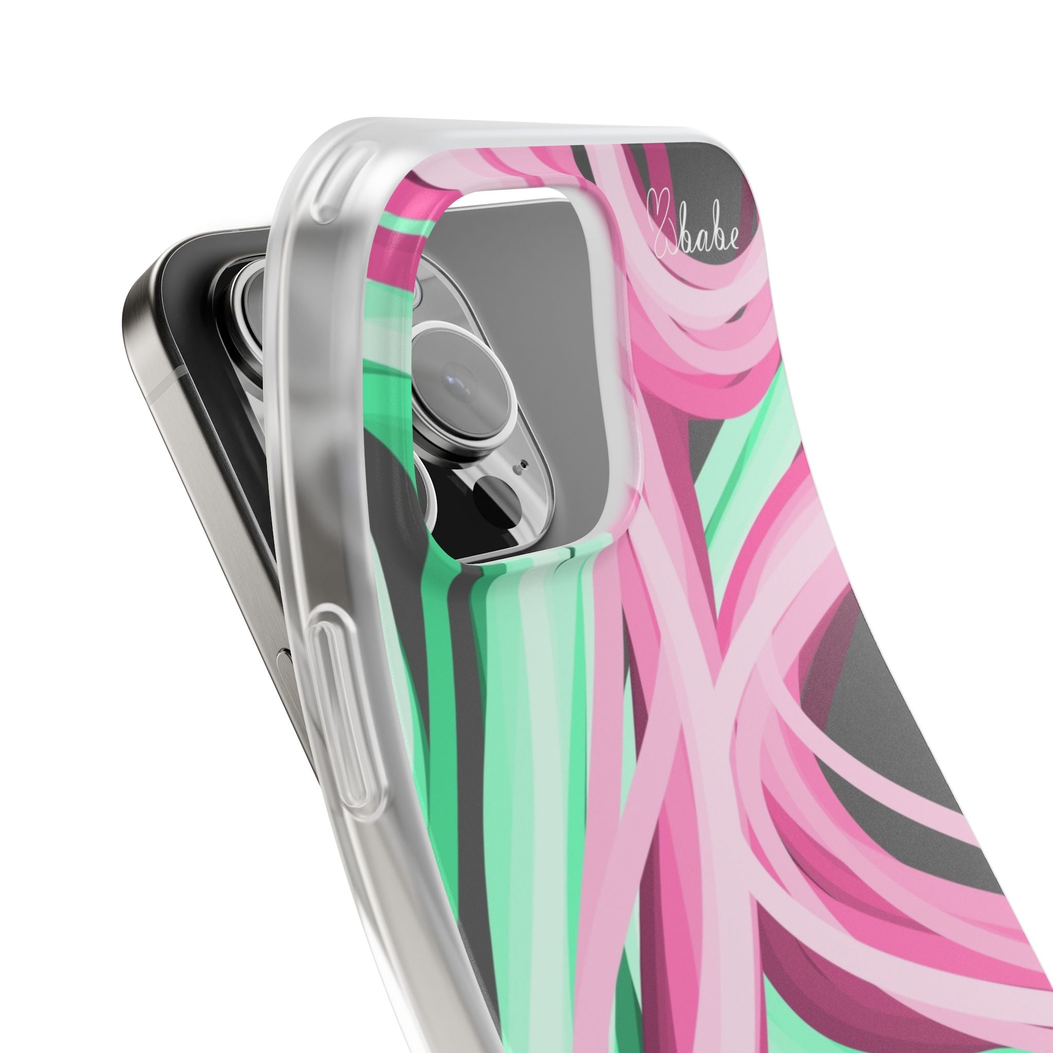 Neon Vines, Flexi Phone Case.