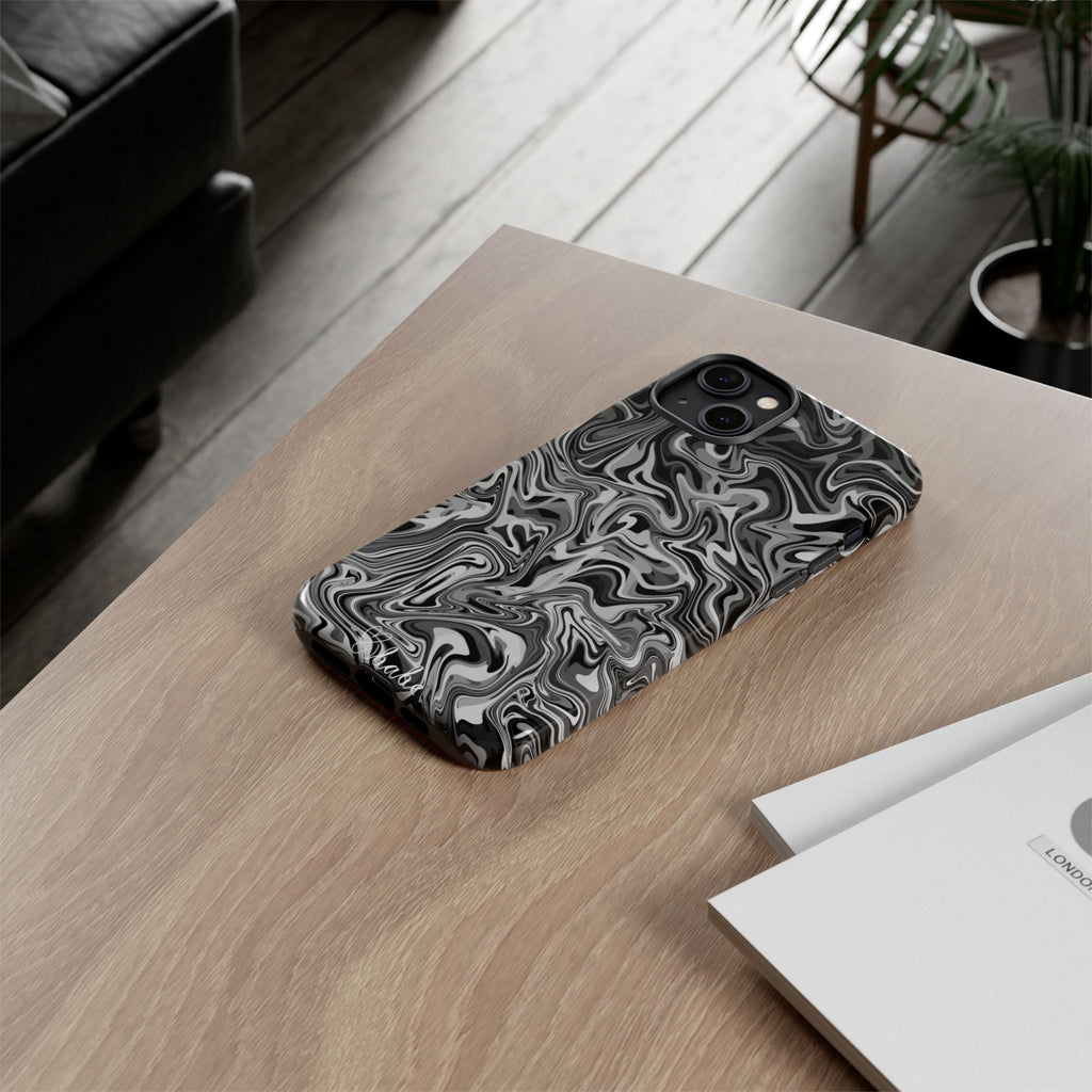 Ink Waves, Tough Phone Case.