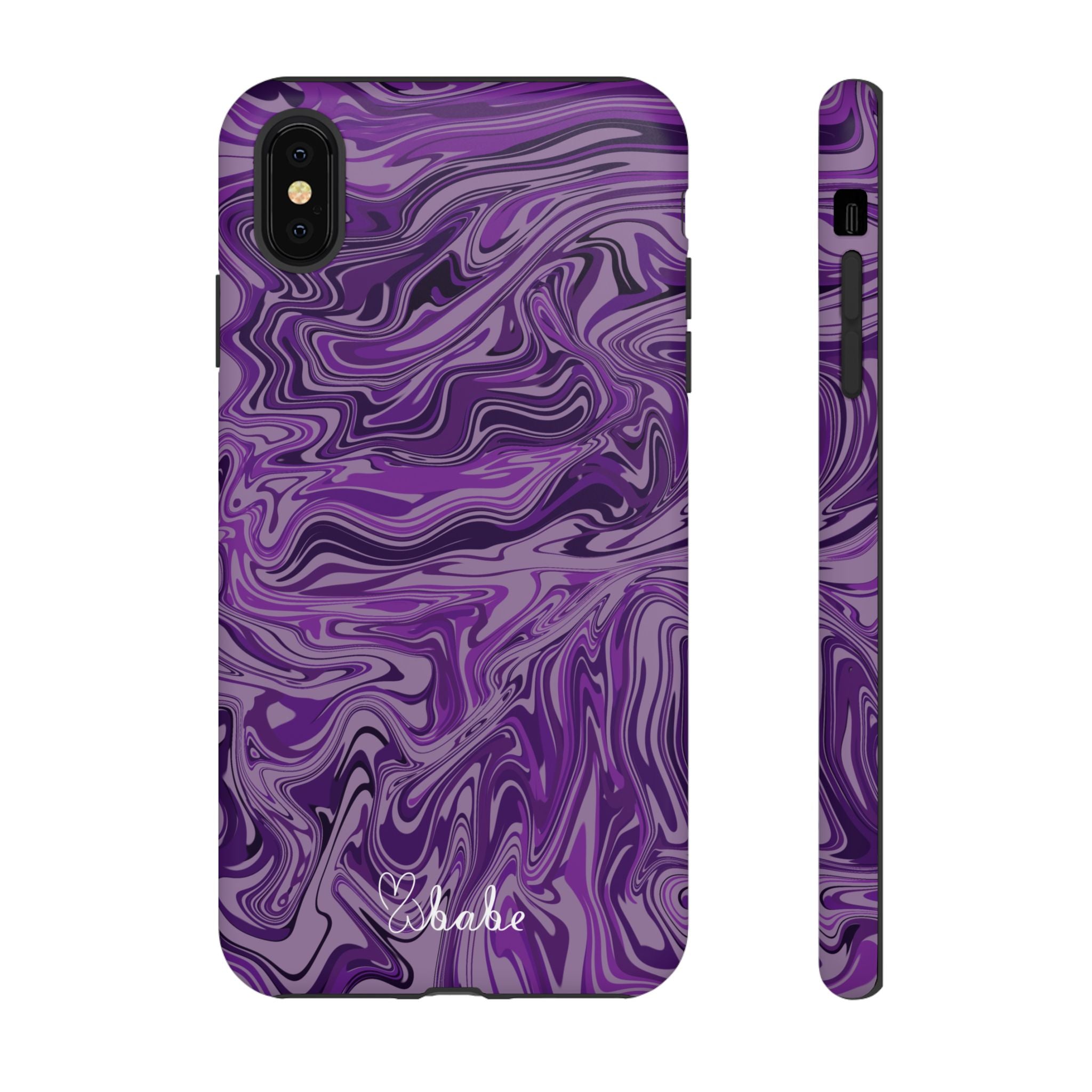 Purp Waves, Tough Phone Case.
