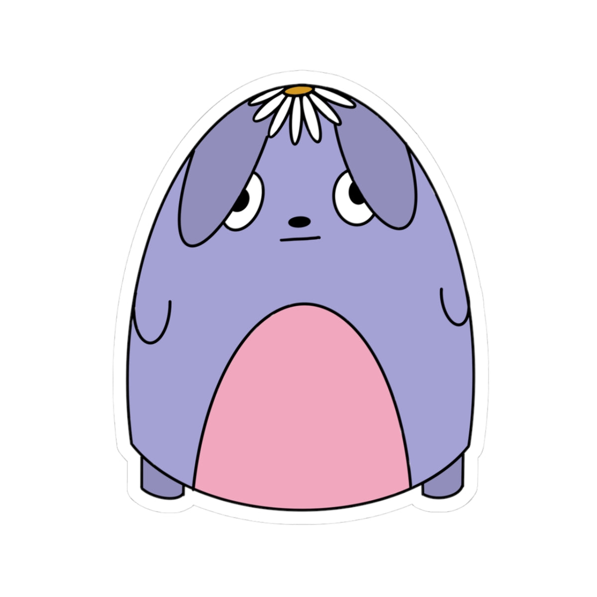 Daisy, Kiss-Cut Sticker.