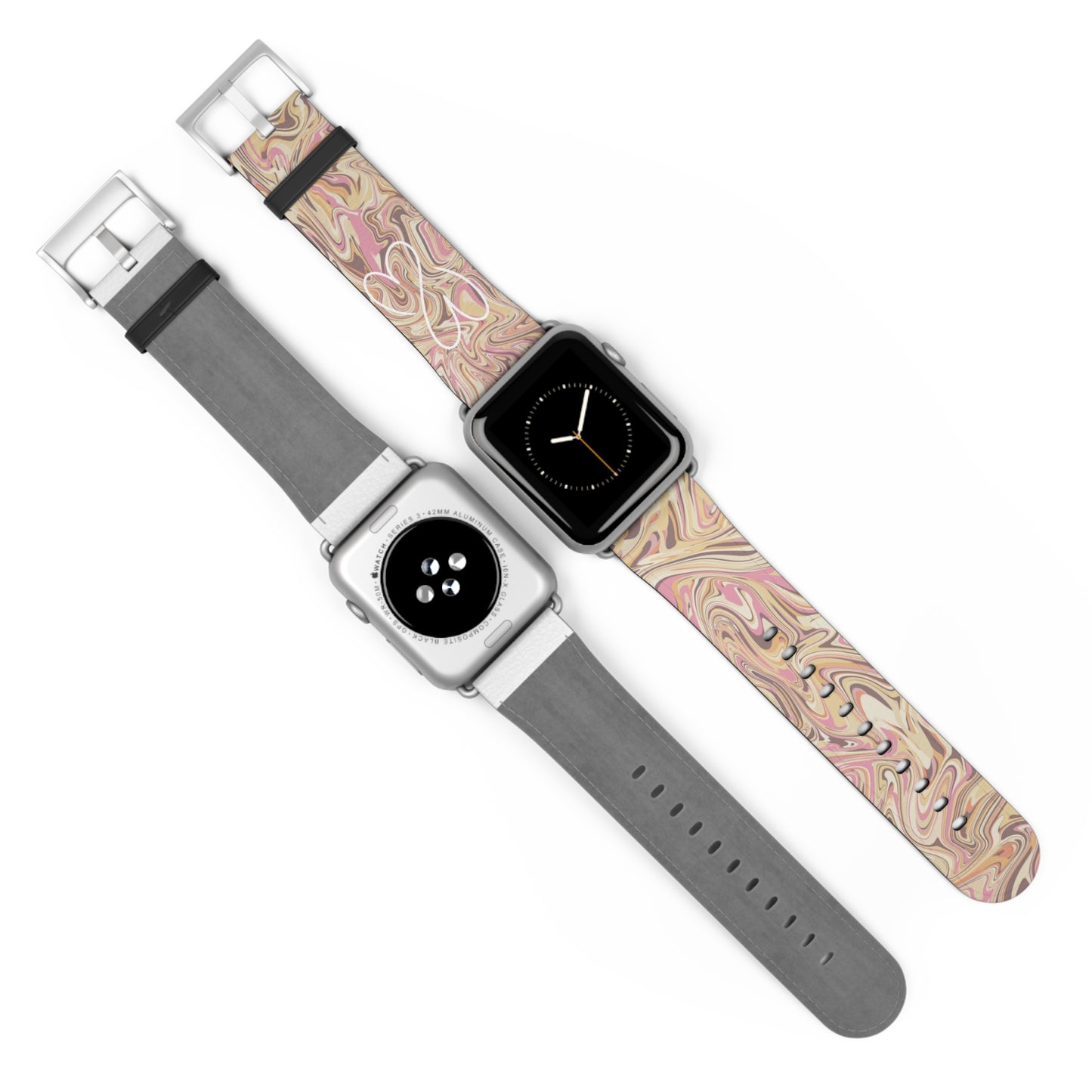 Peach Waves, Watch Band.