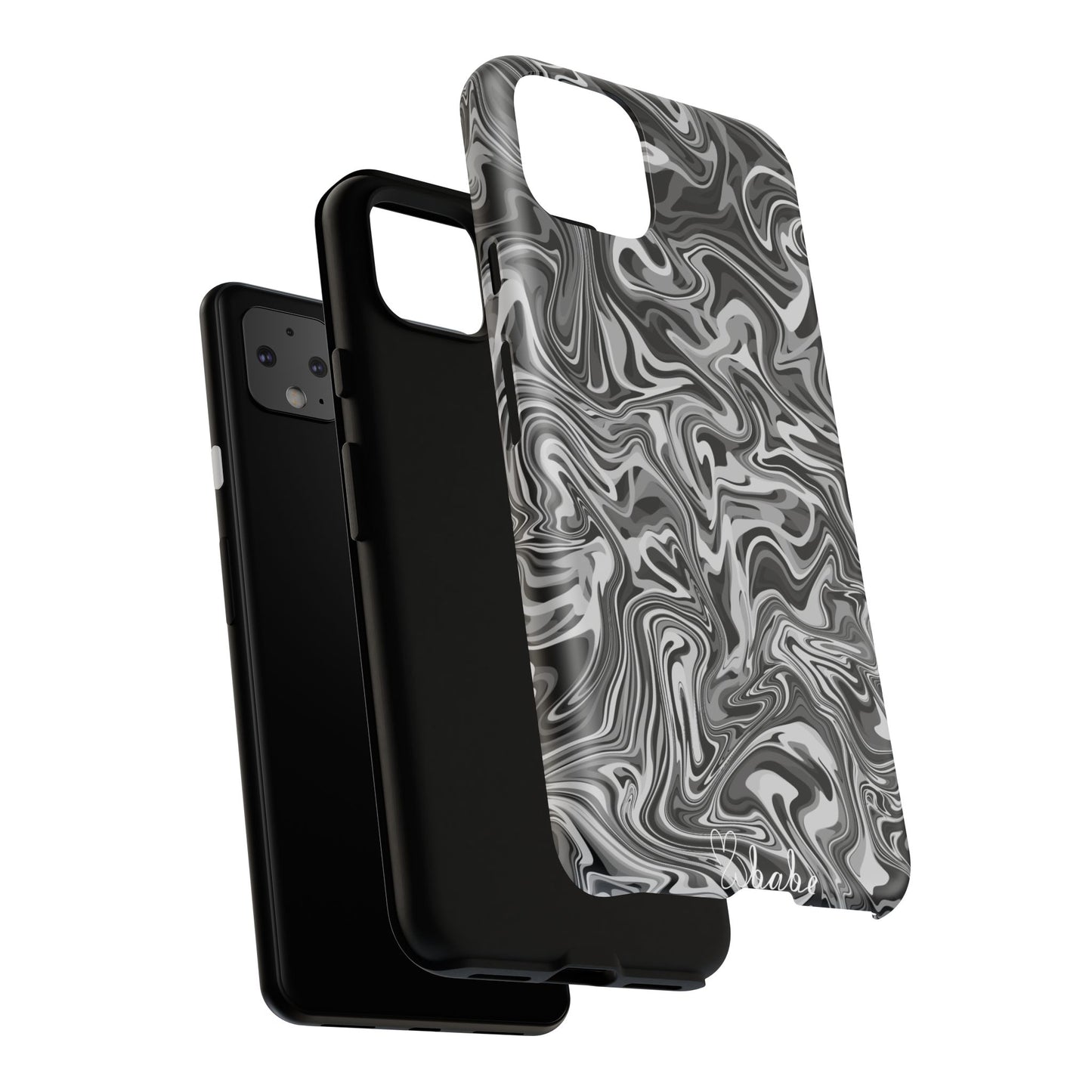 Ink Waves, Tough Phone Case.