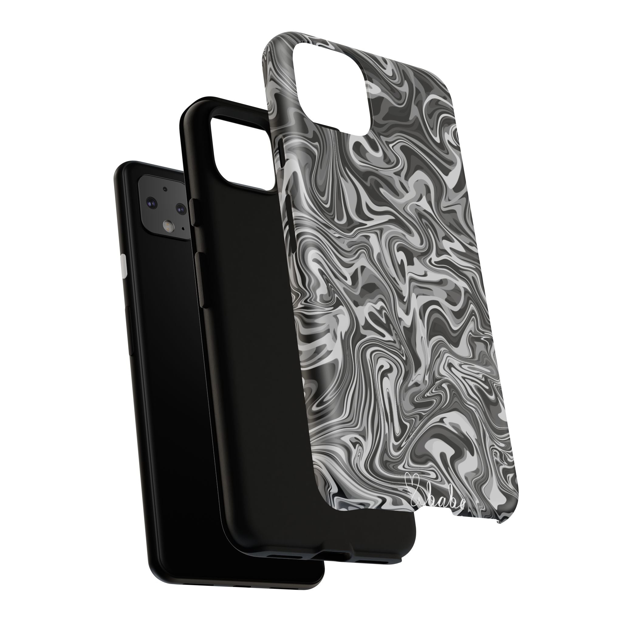 Ink Waves, Tough Phone Case.