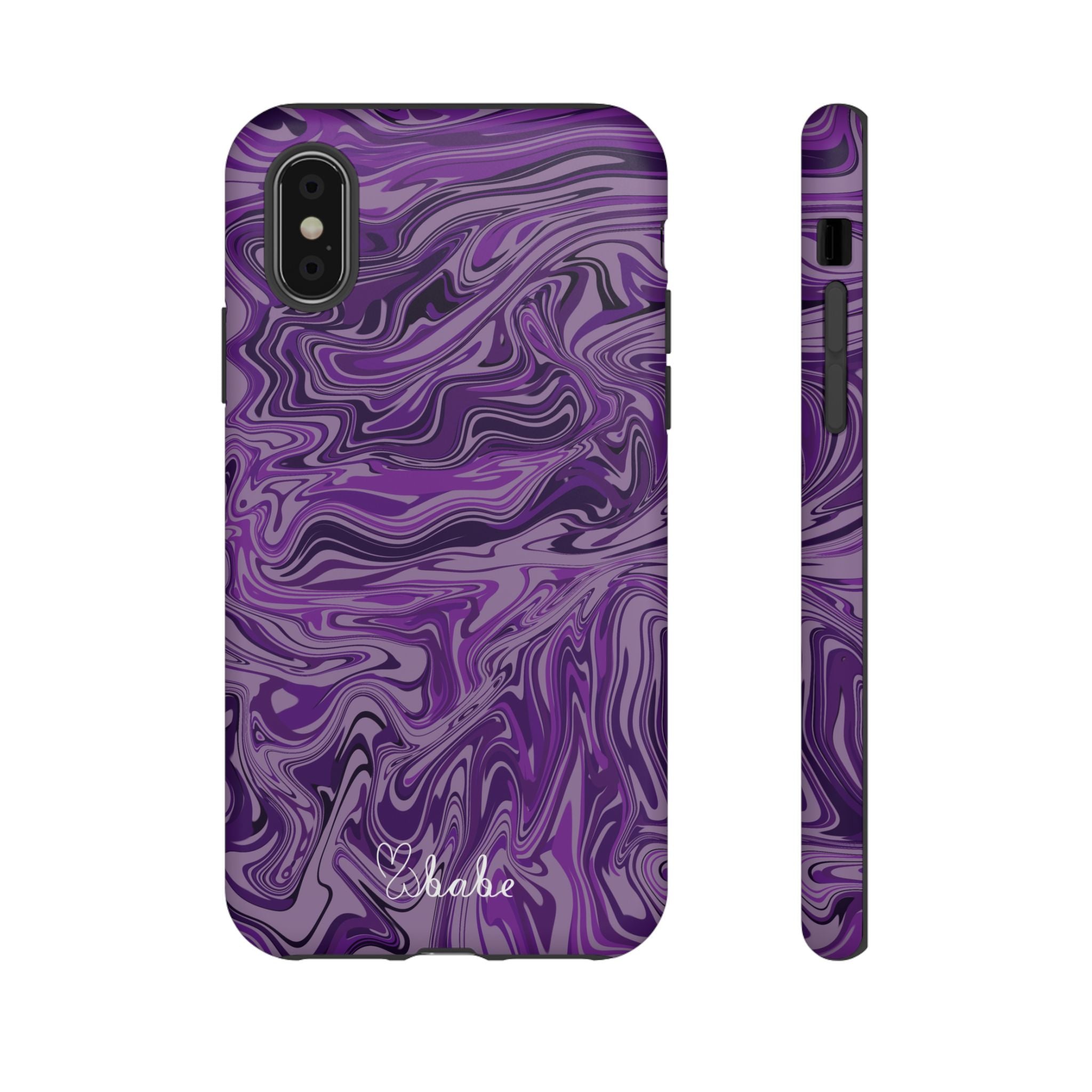 Purp Waves, Tough Phone Case.