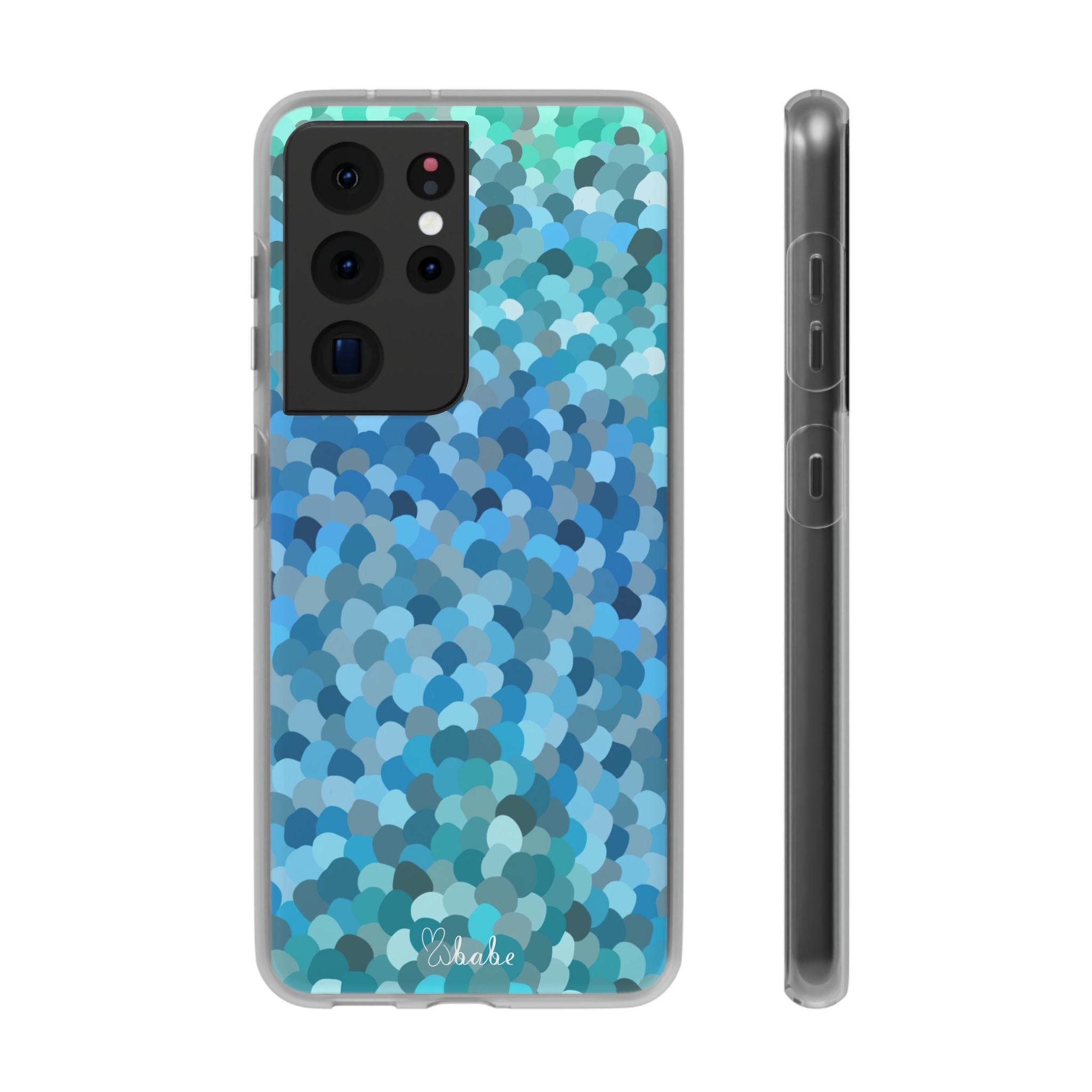 Blue Bubbles, Flexi Case.