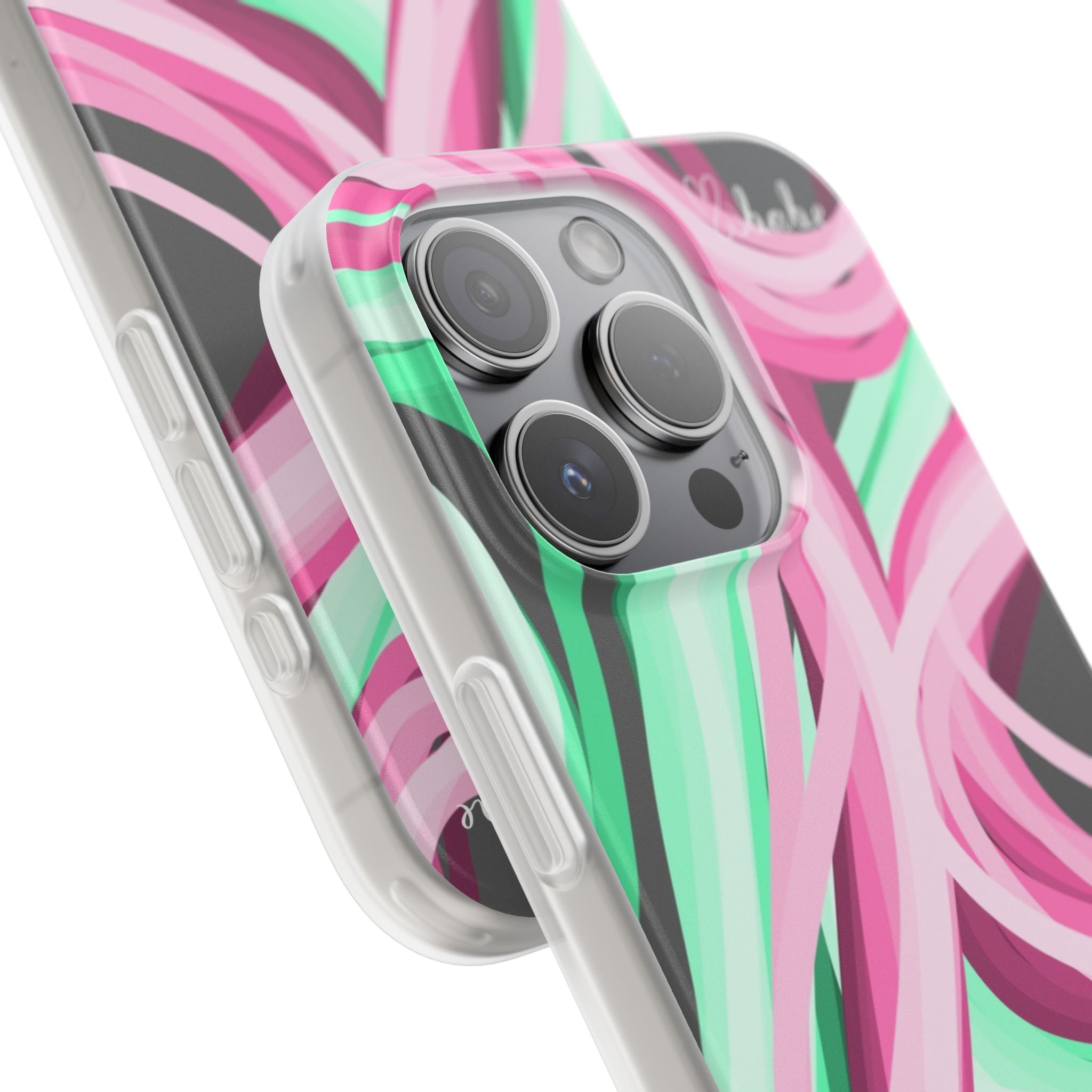 Neon Vines, Flexi Phone Case.