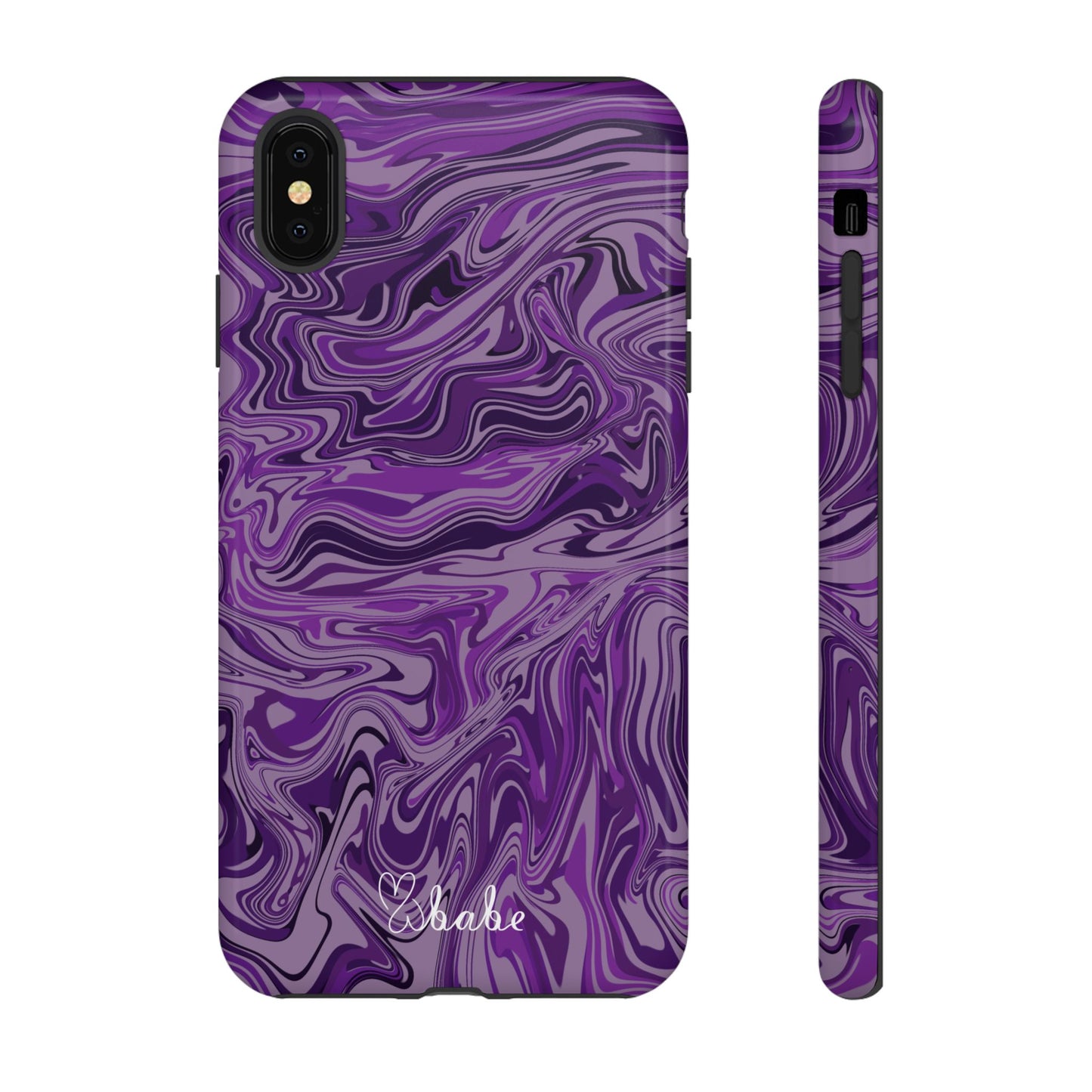Purp Waves, Tough Phone Case.