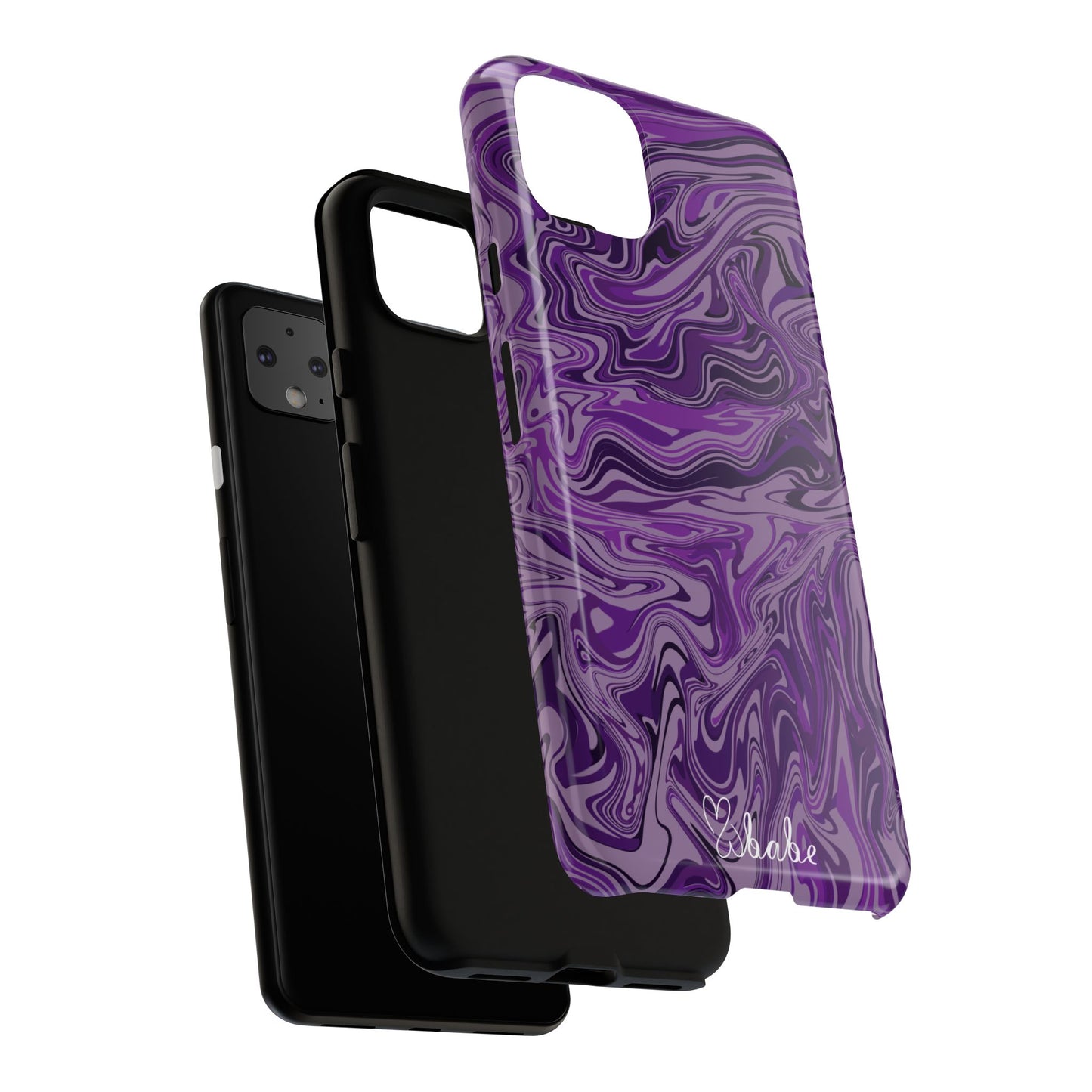 Purp Waves, Tough Phone Case.