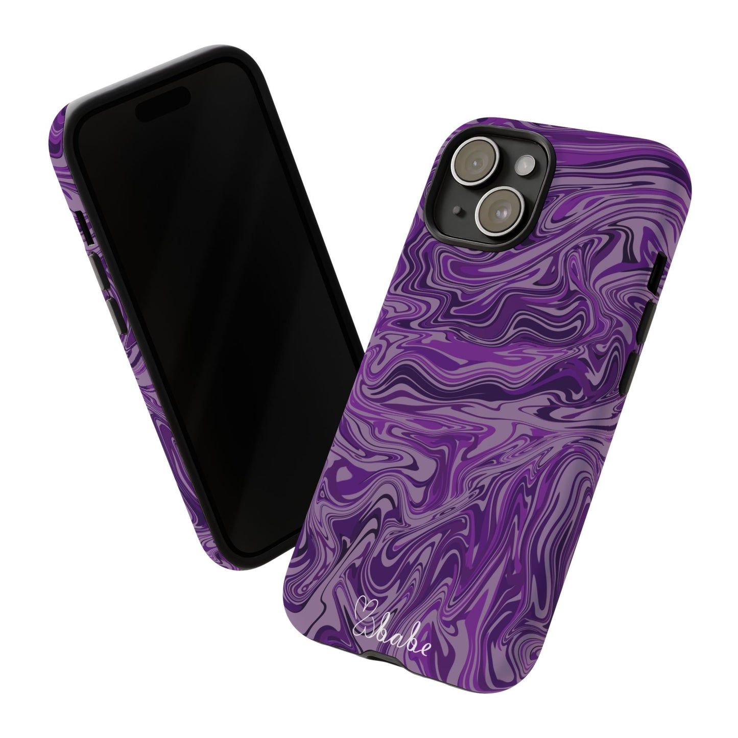 Purp Waves, Tough Phone Case.