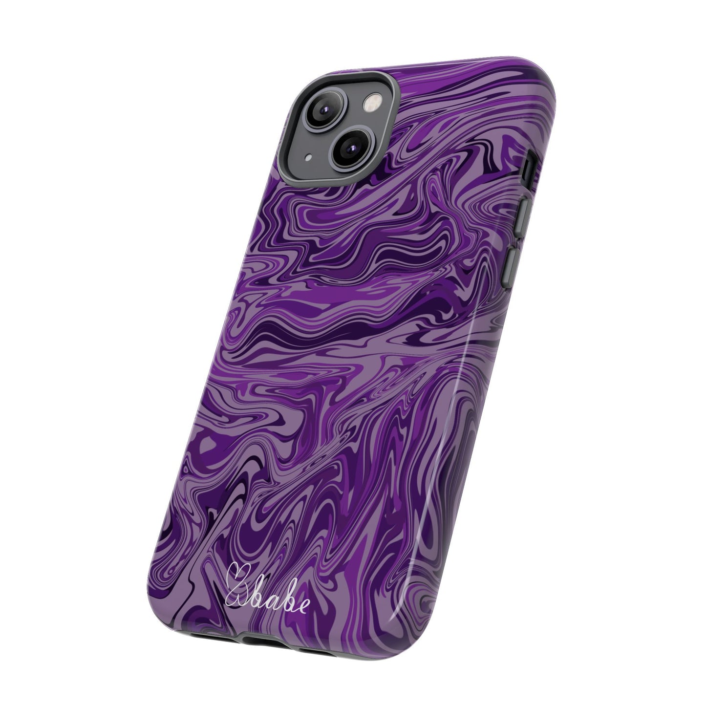 Purp Waves, Tough Phone Case.