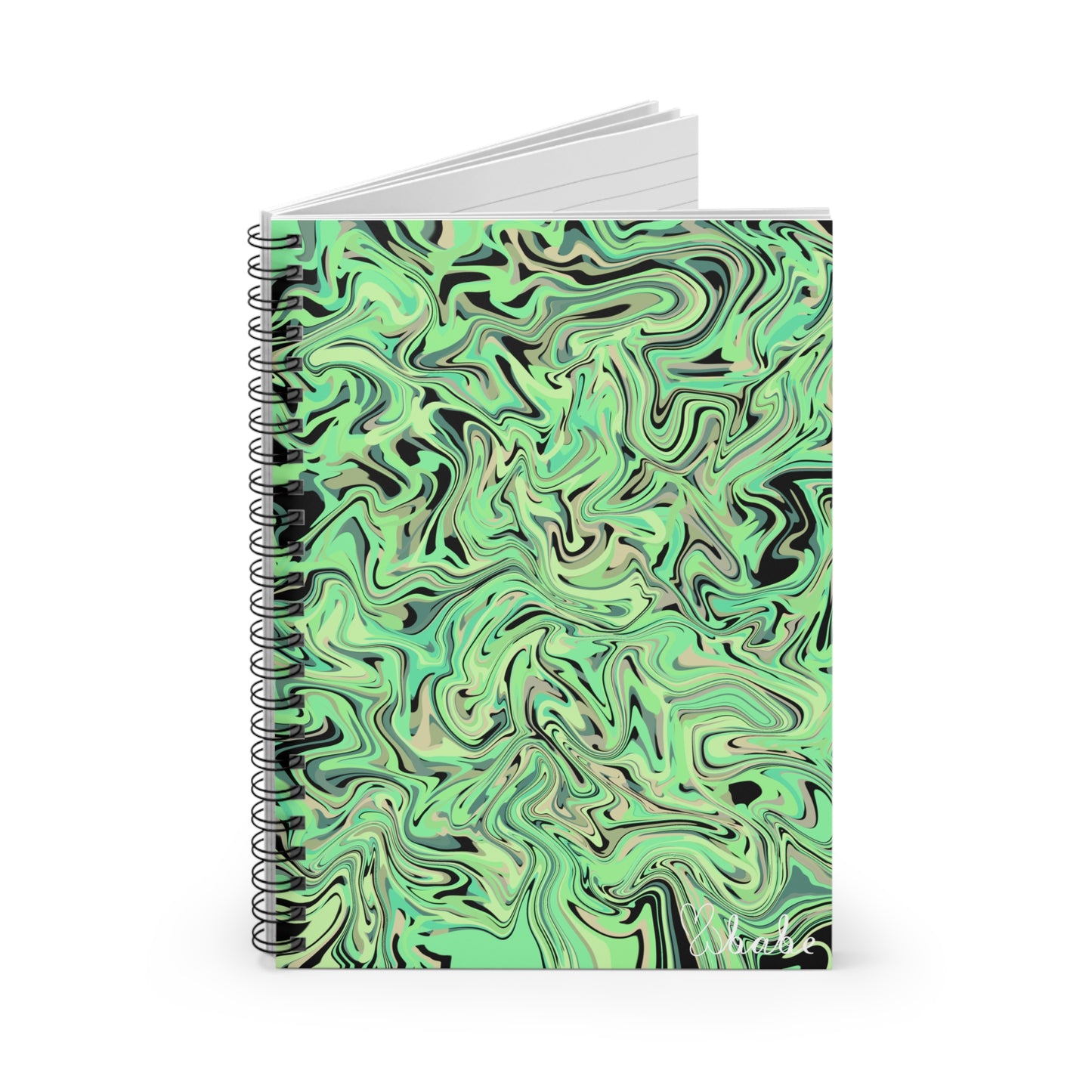 Lime Tia, Spiral Notebook.
