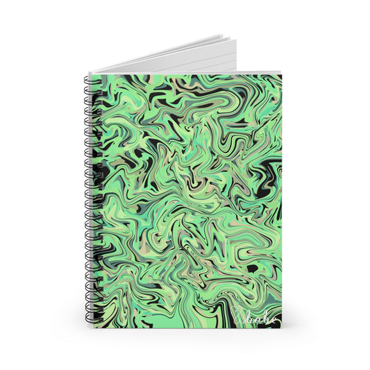 Lime Tia, Spiral Notebook.