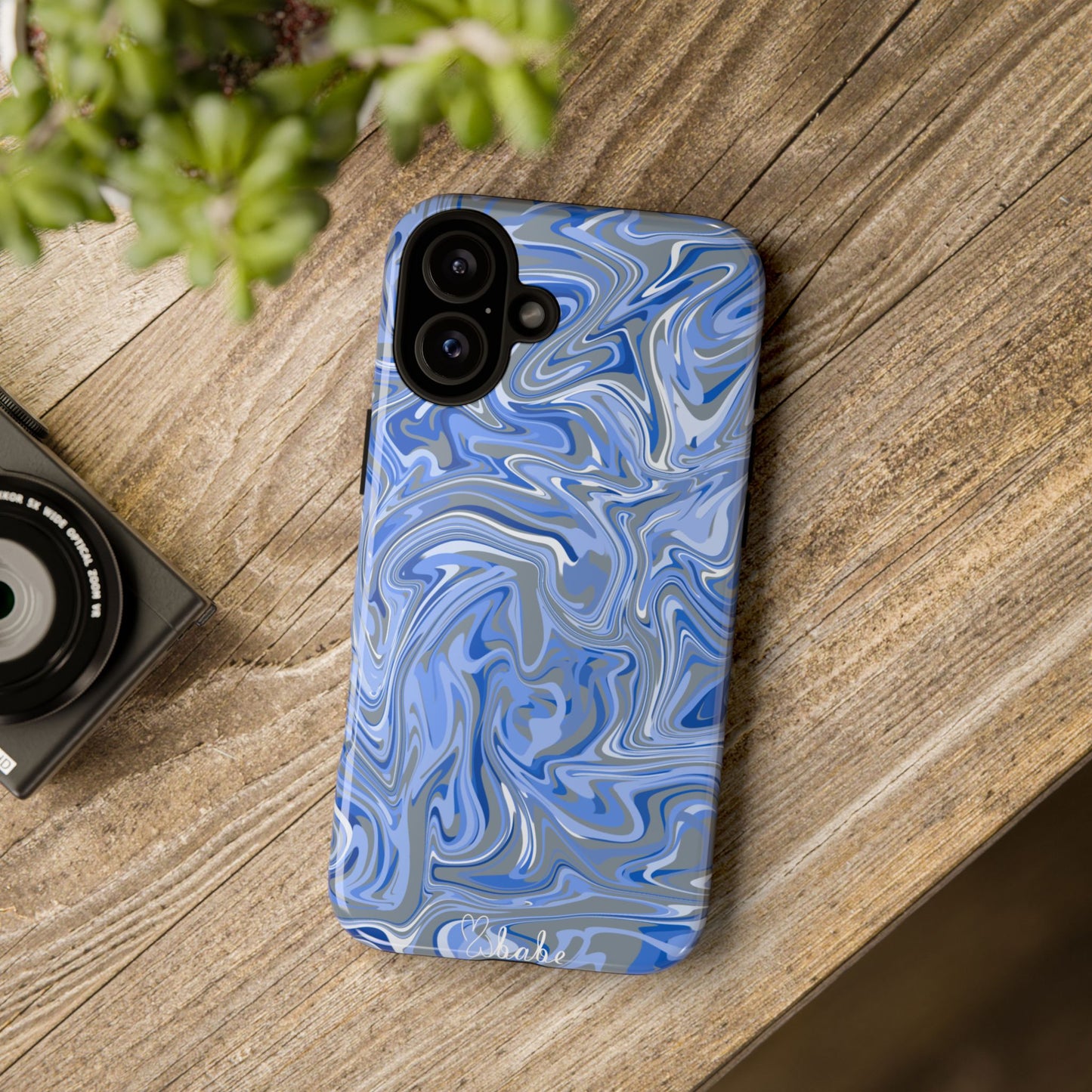 Soft Waves, Tough Phone Case.
