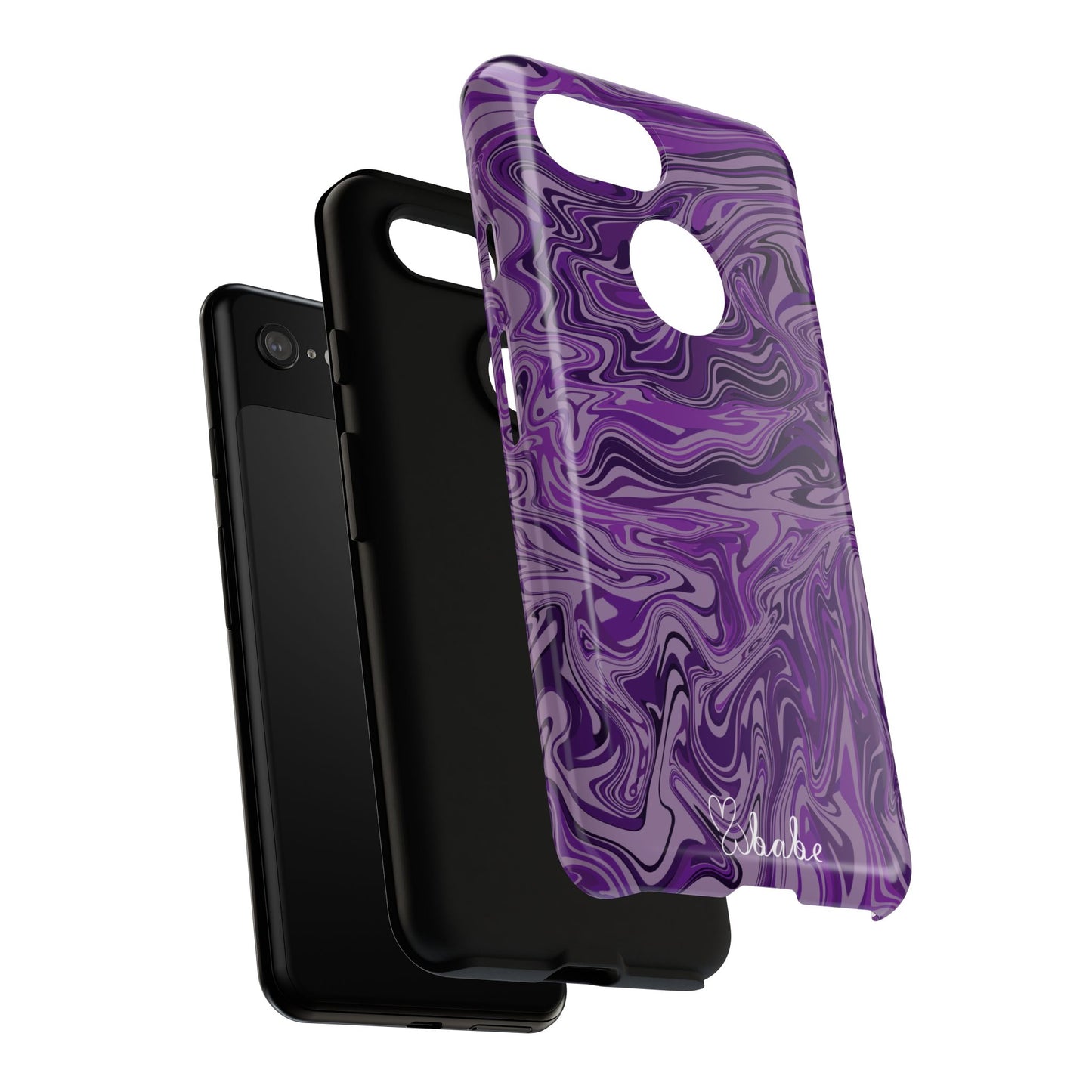 Purp Waves, Tough Phone Case.