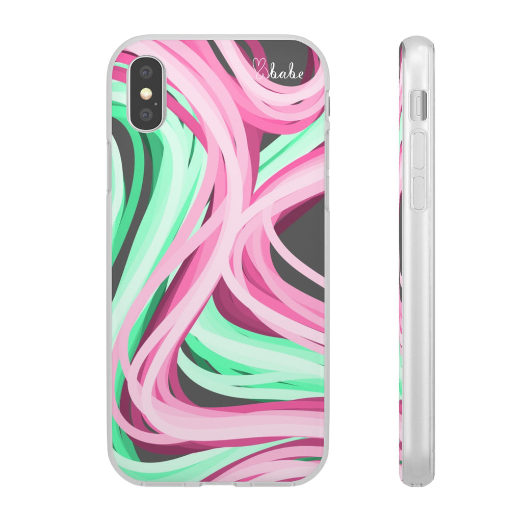 Neon Vines, Flexi Phone Case.