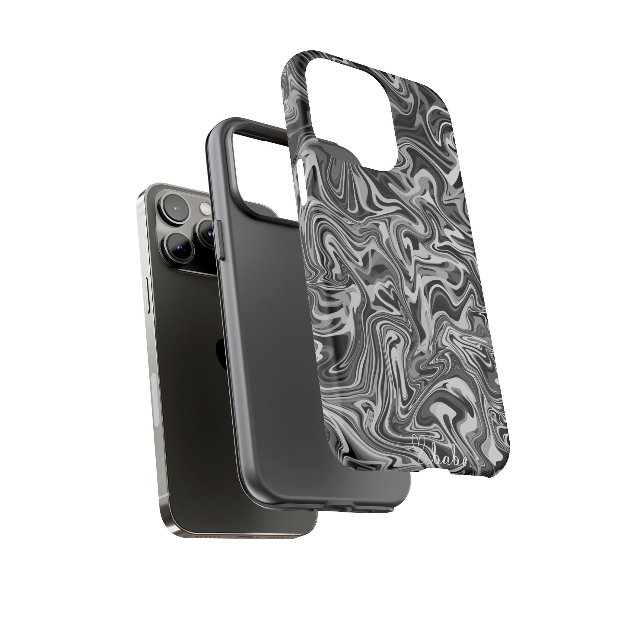 Ink Waves, Tough Phone Case.