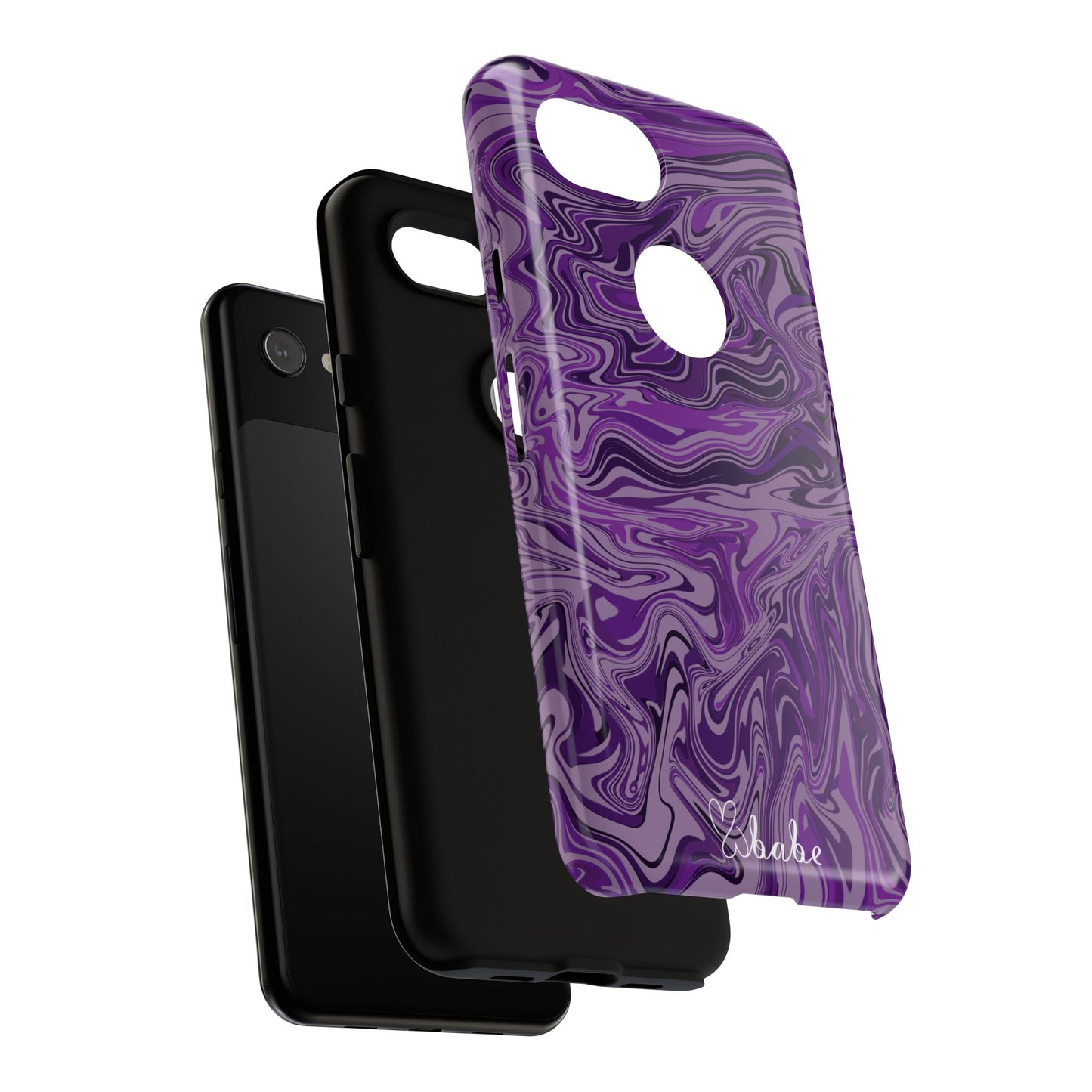 Purp Waves, Tough Phone Case.