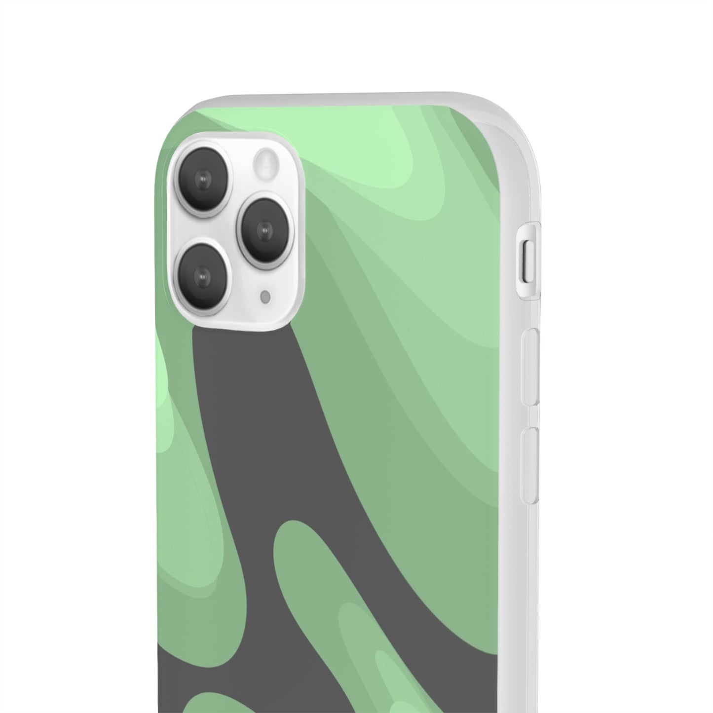Mint Waves, Flexi Phone Case.