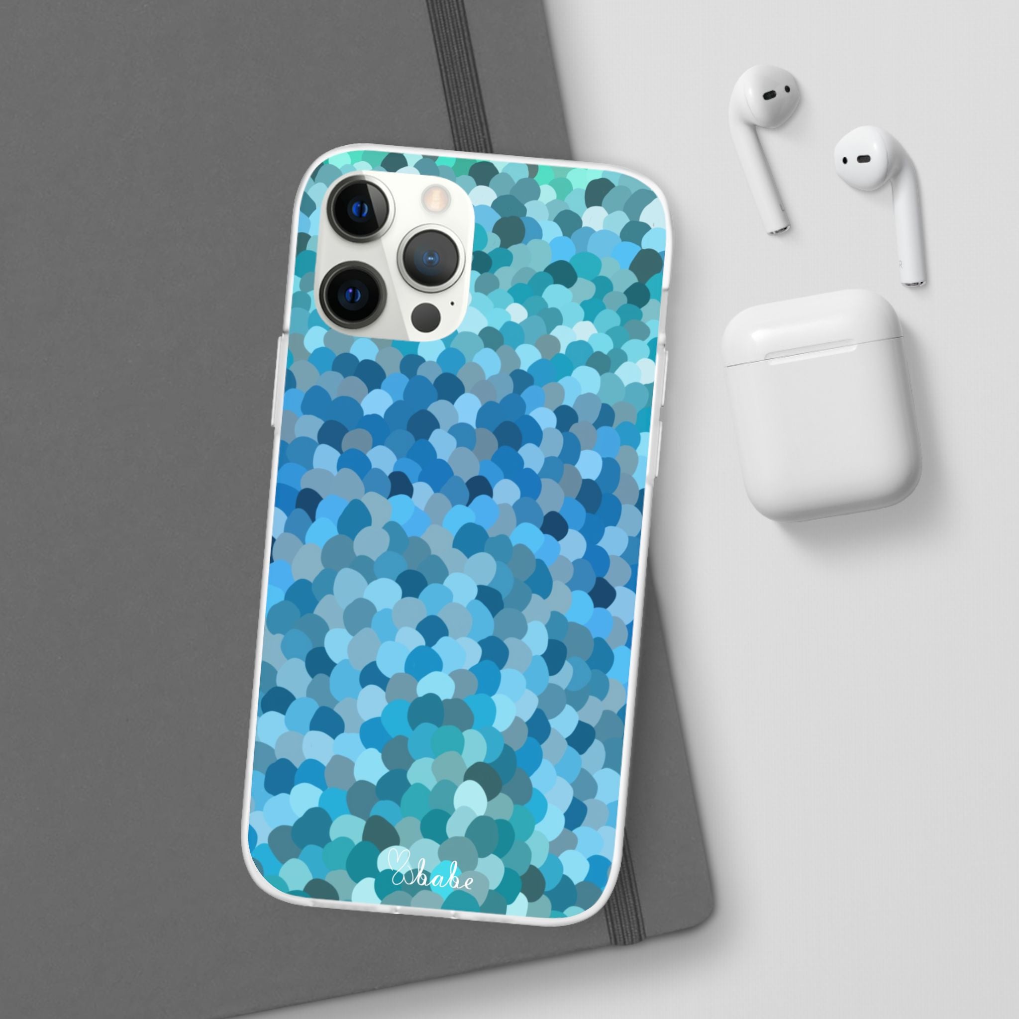 Blue Bubbles, Flexi Case.