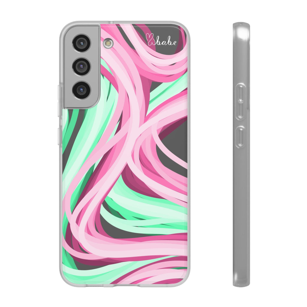 Neon Vines, Flexi Phone Case.