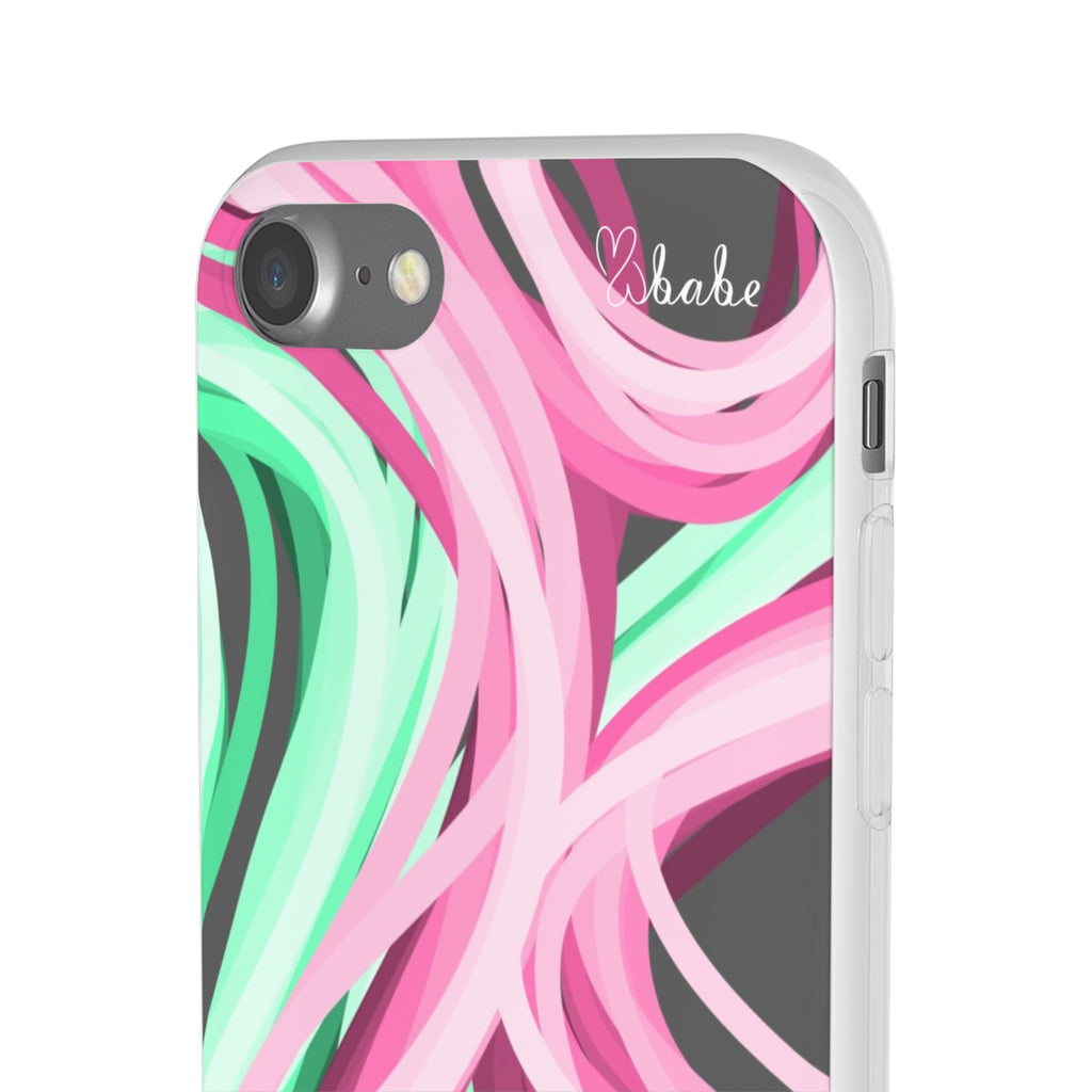 Neon Vines, Flexi Phone Case.