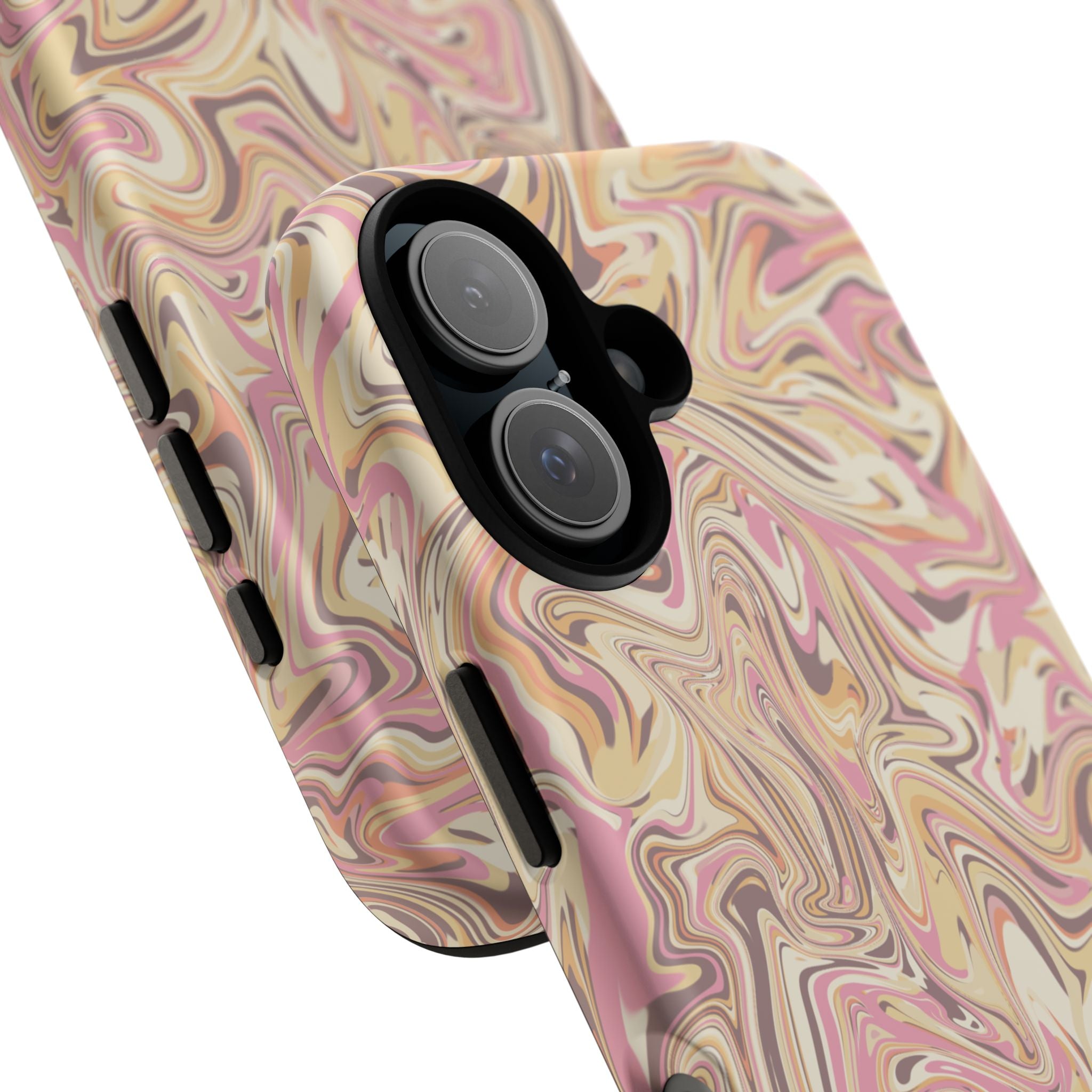 Peach Waves, Tough Phone Case.