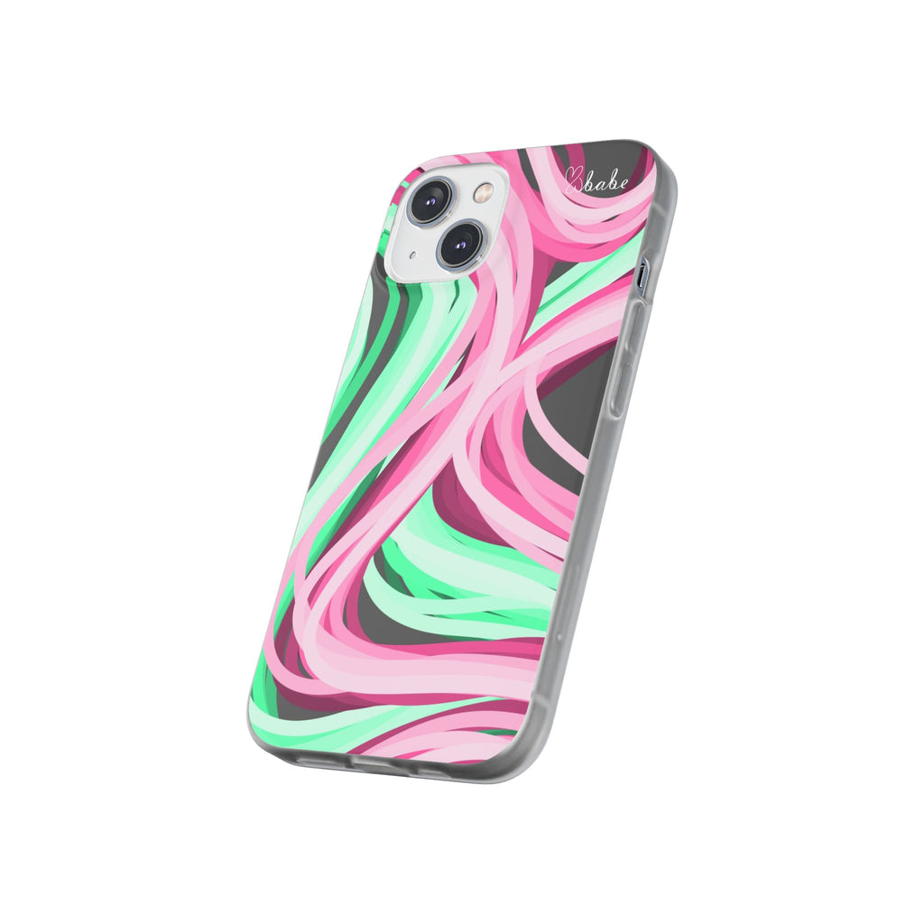 Neon Vines, Flexi Phone Case.