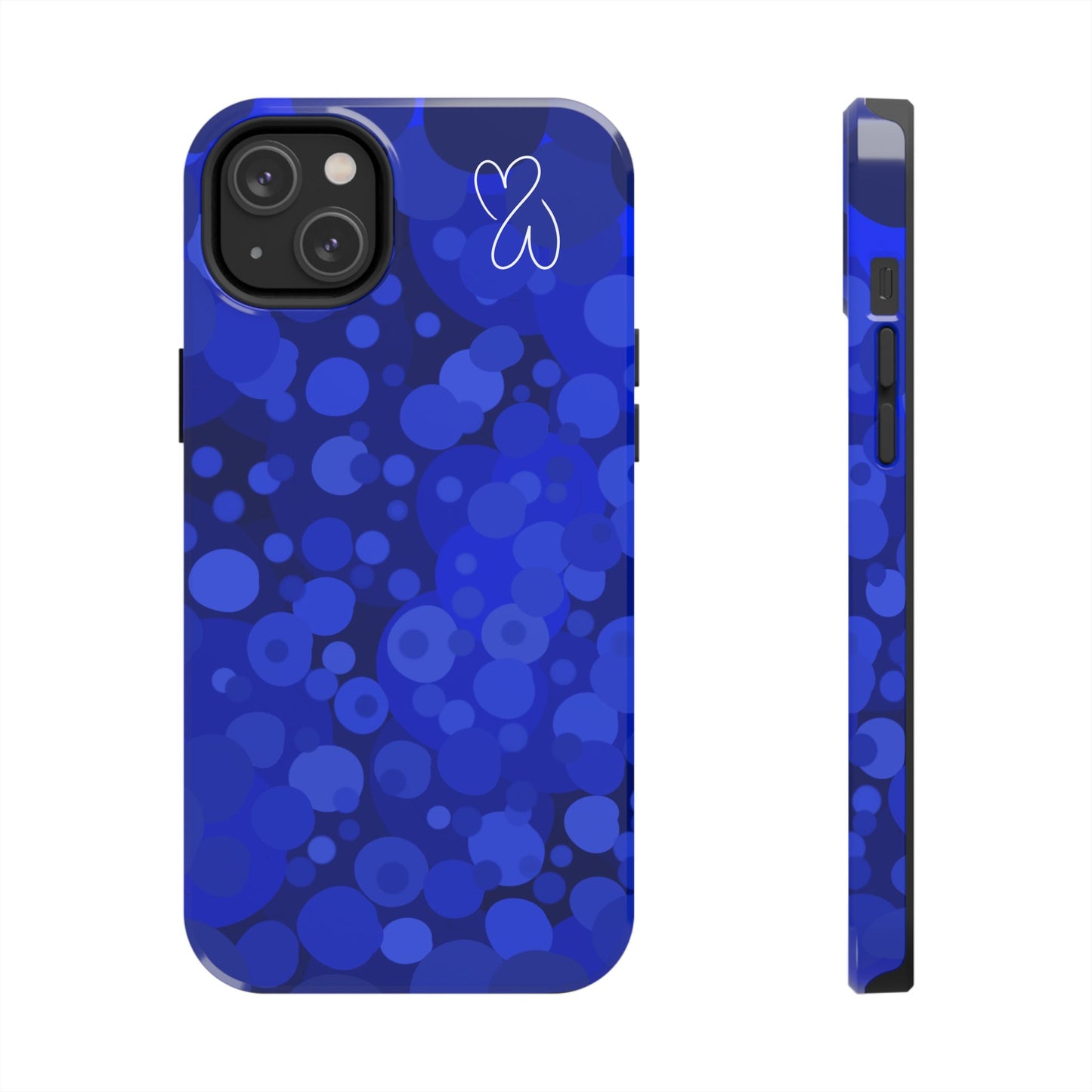 Blue Bubbles, Tough Phone Case