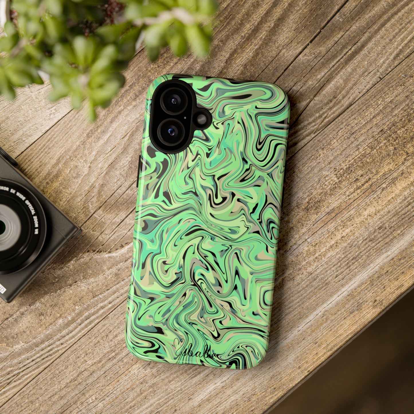 Lime Tia, Tough Phone Case.