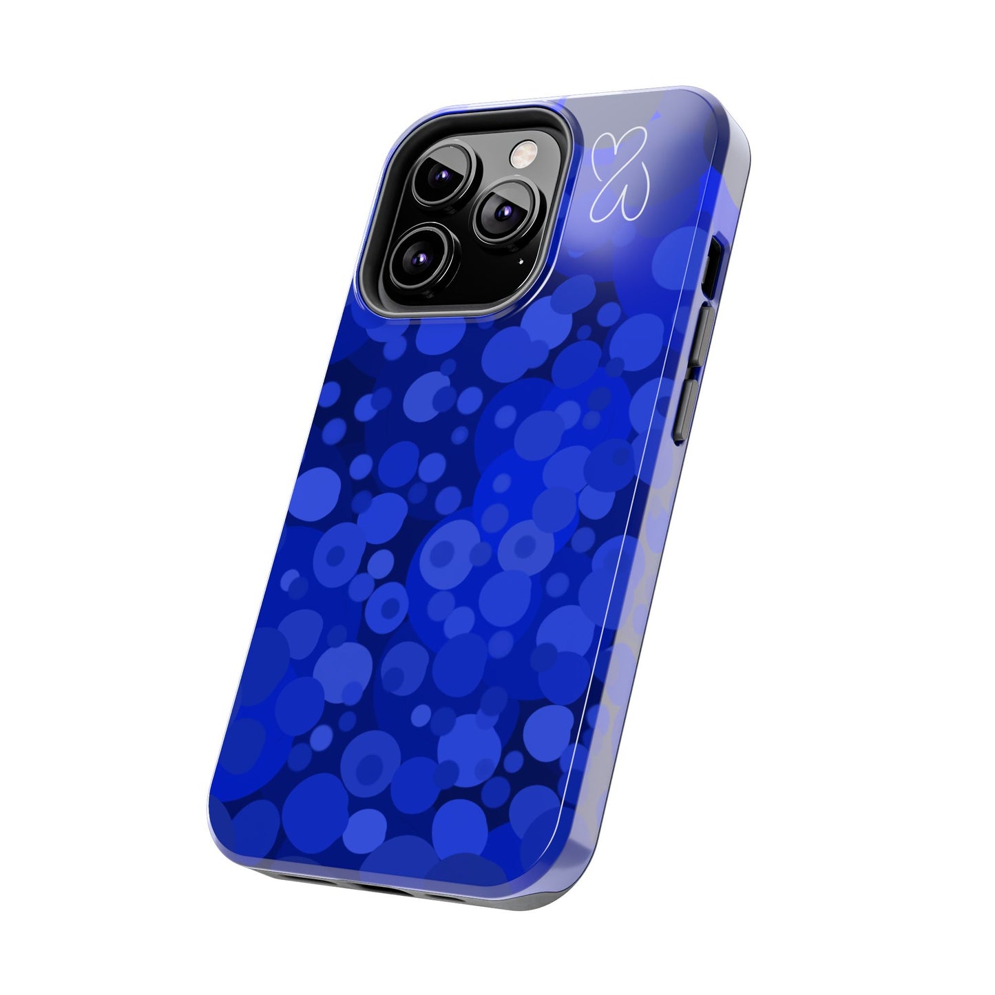 Blue Bubbles, Tough Phone Case
